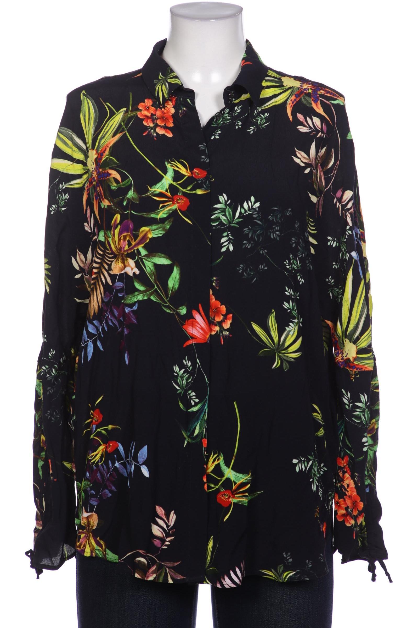 

Oui Damen Bluse, marineblau, Gr. 36