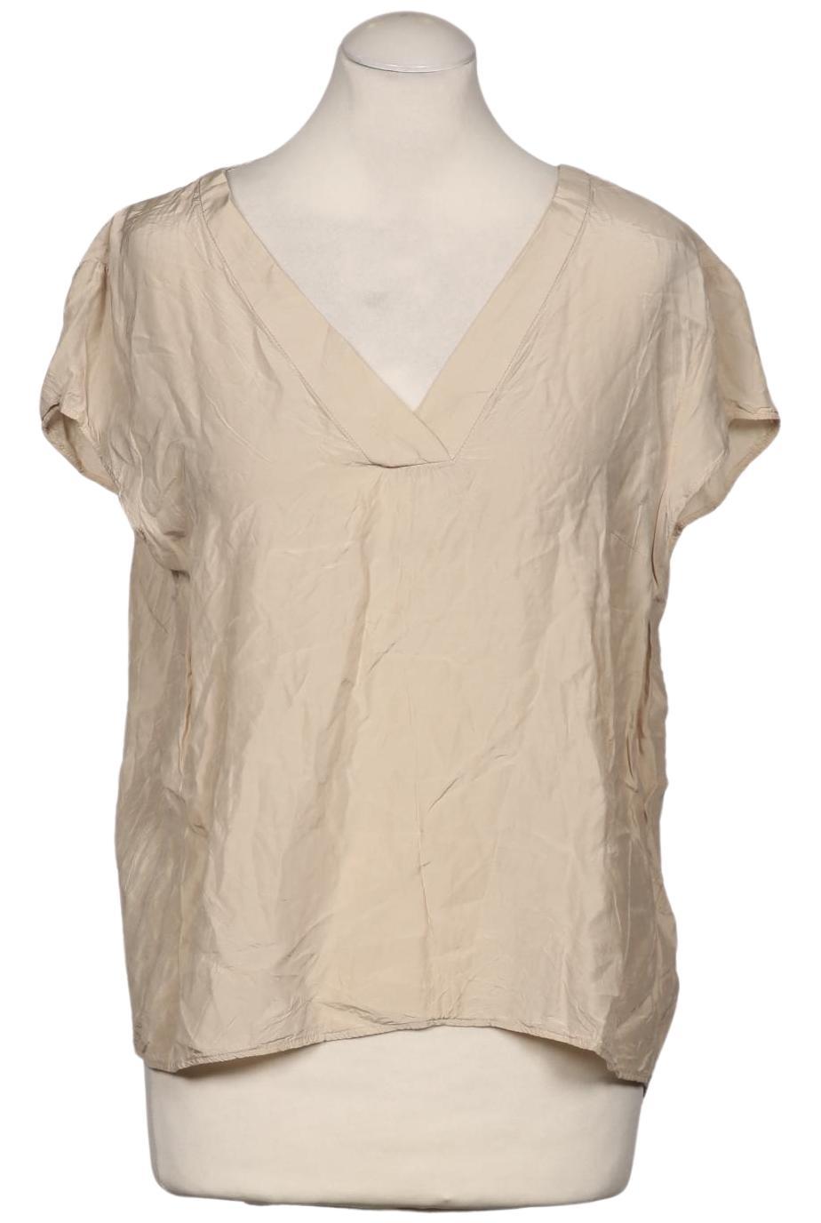 

Oui Damen Bluse, beige, Gr. 38