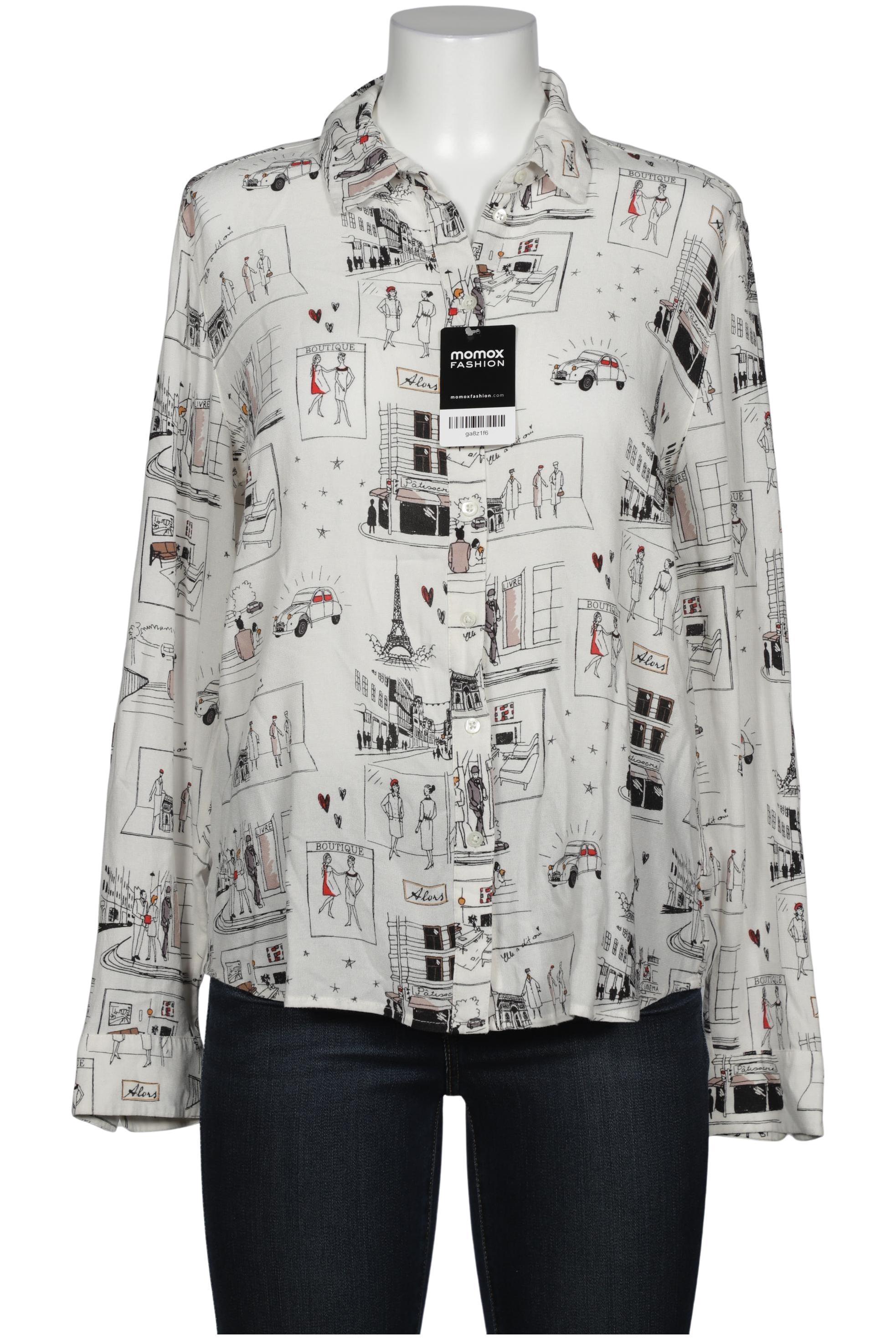 

Oui Damen Bluse, weiß, Gr. 40