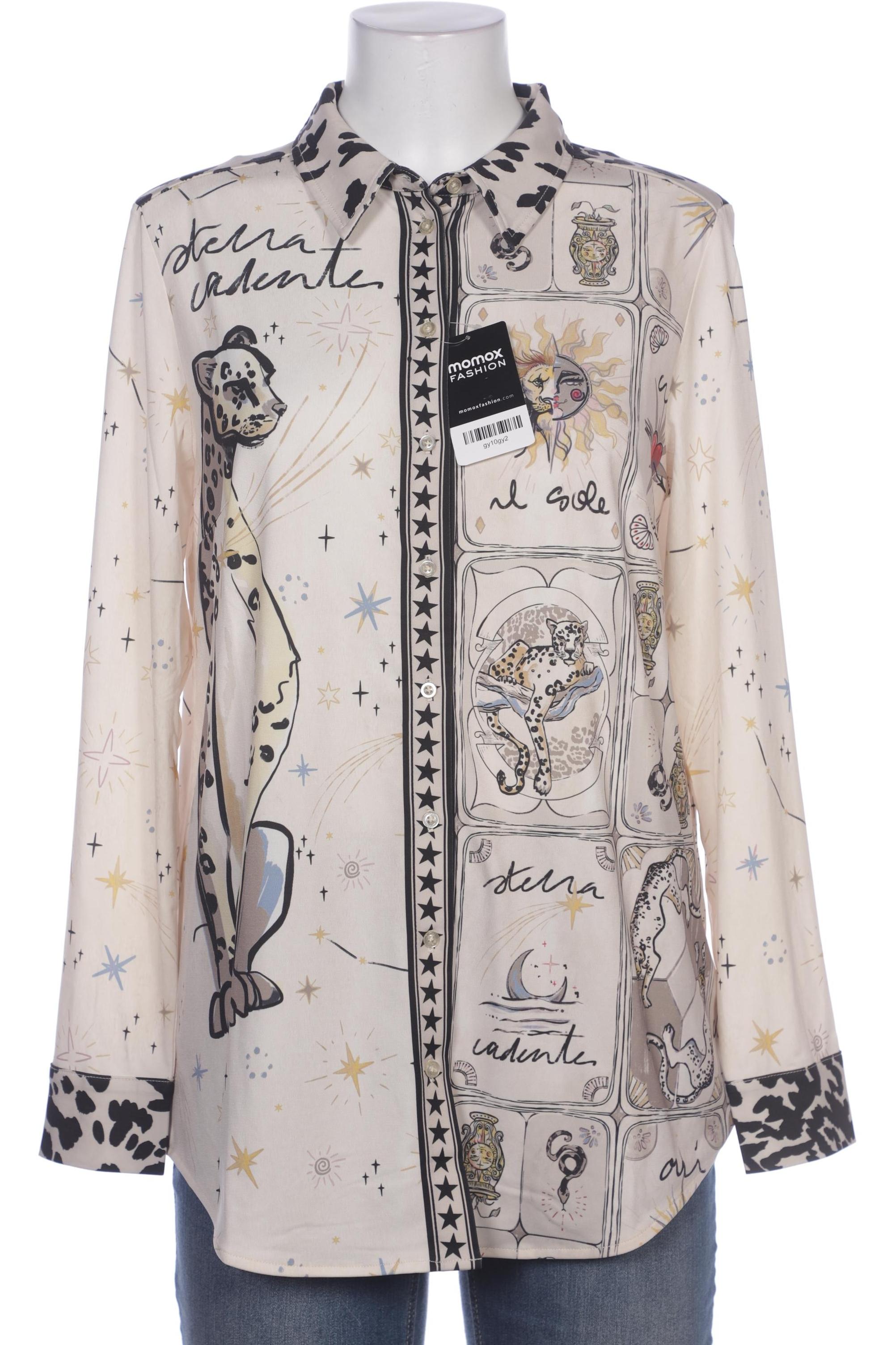 

Oui Damen Bluse, beige, Gr. 38