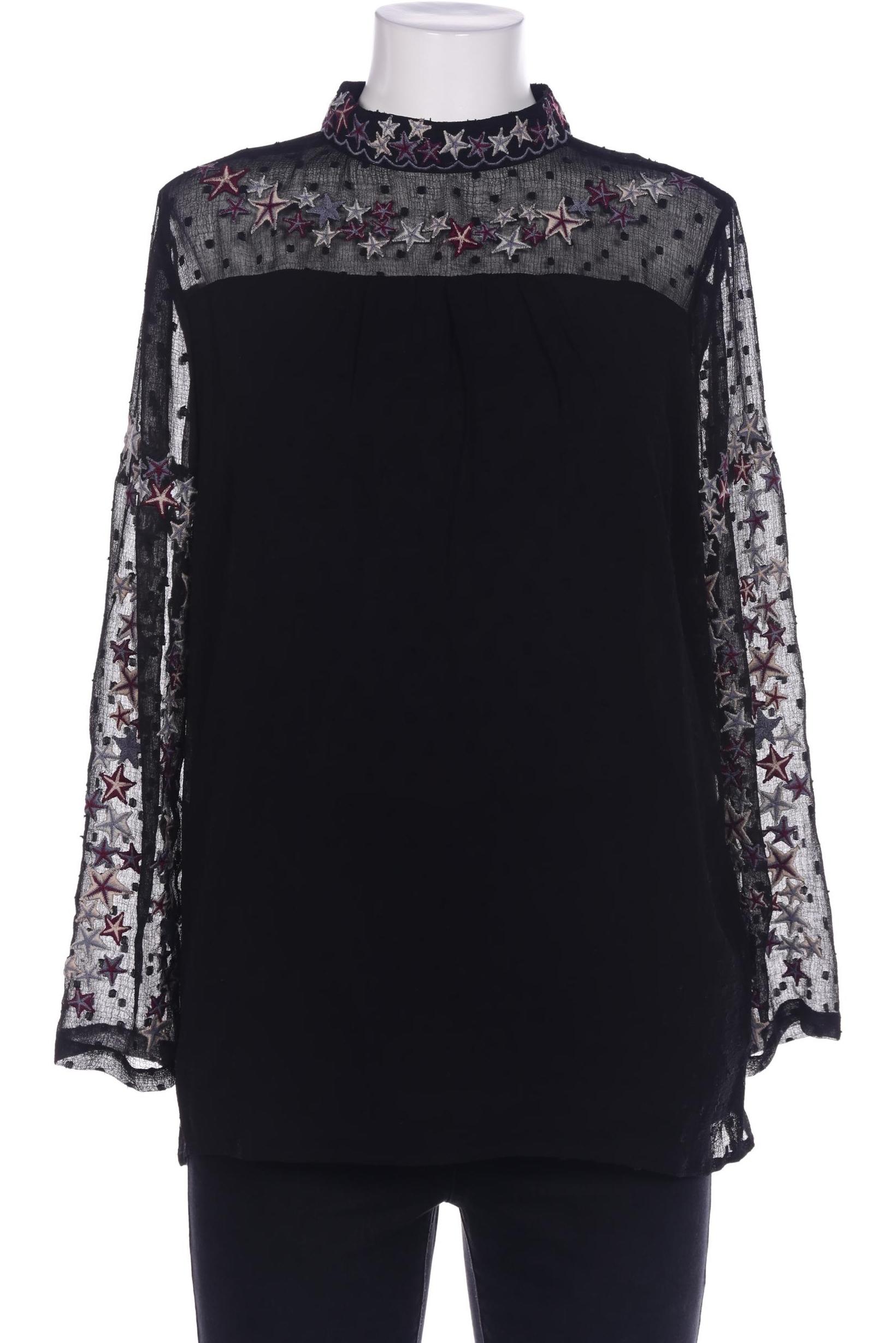 

Oui Damen Bluse, schwarz, Gr. 38