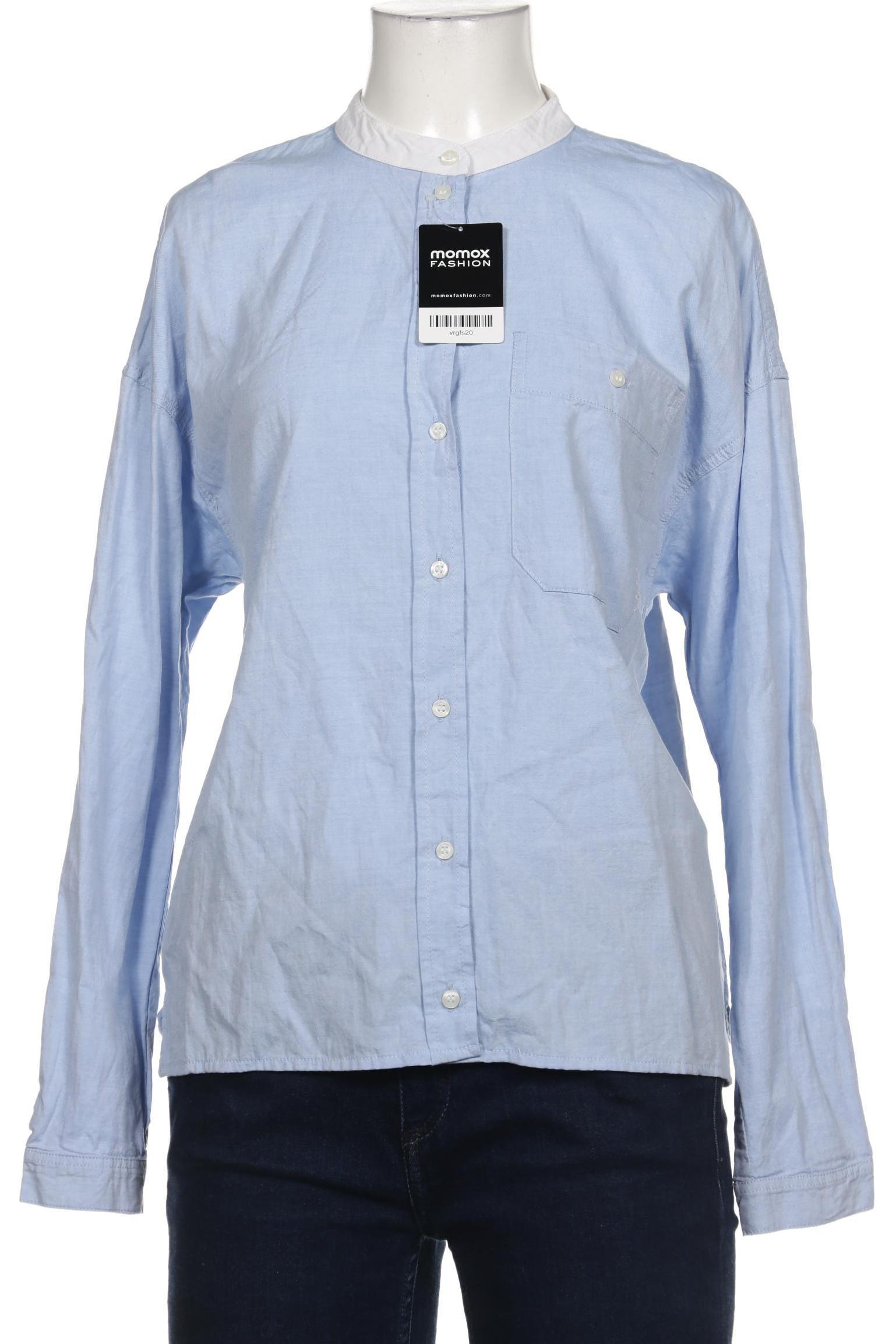 

Oui Damen Bluse, hellblau, Gr. 34