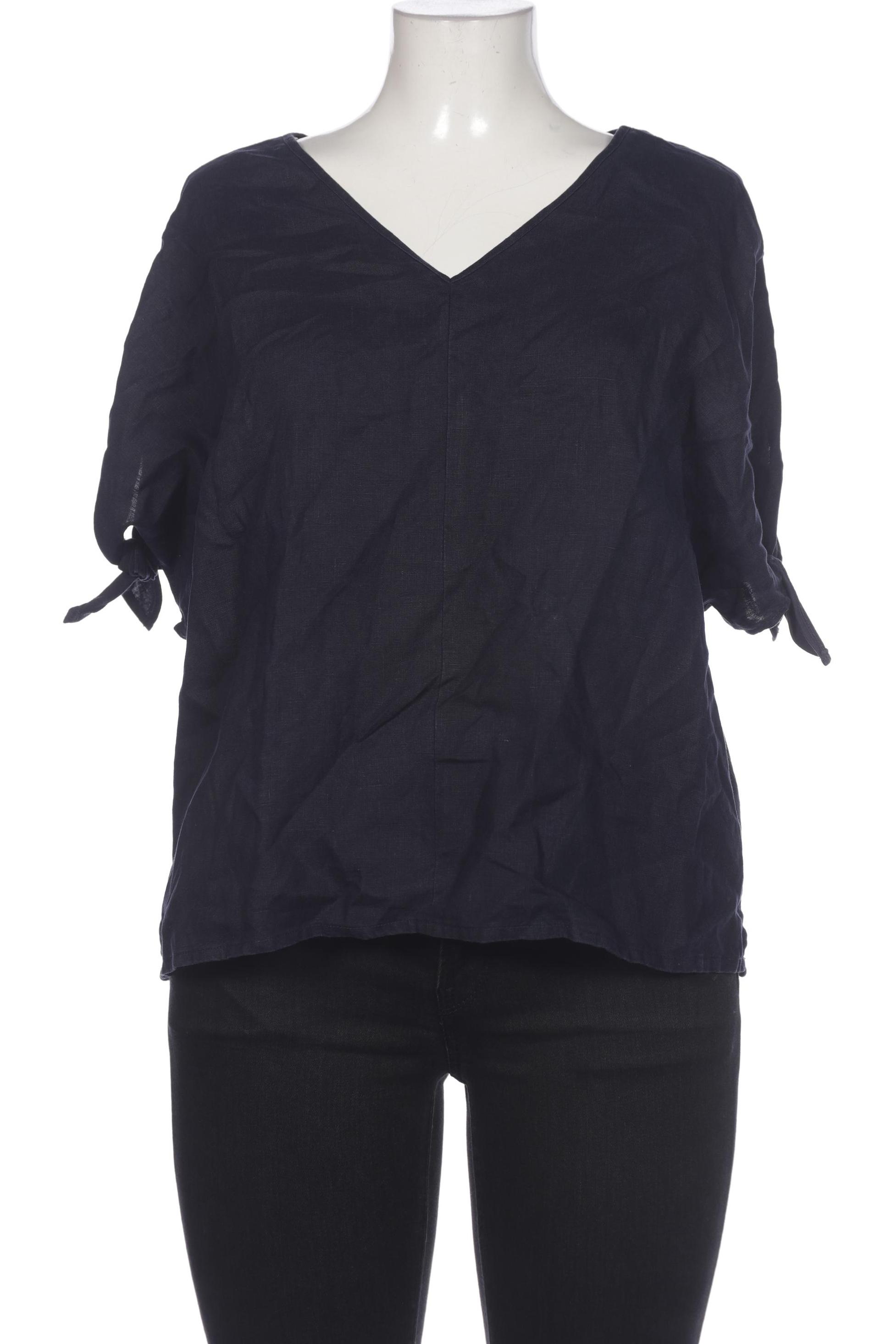 

Oui Damen Bluse, marineblau, Gr. 44
