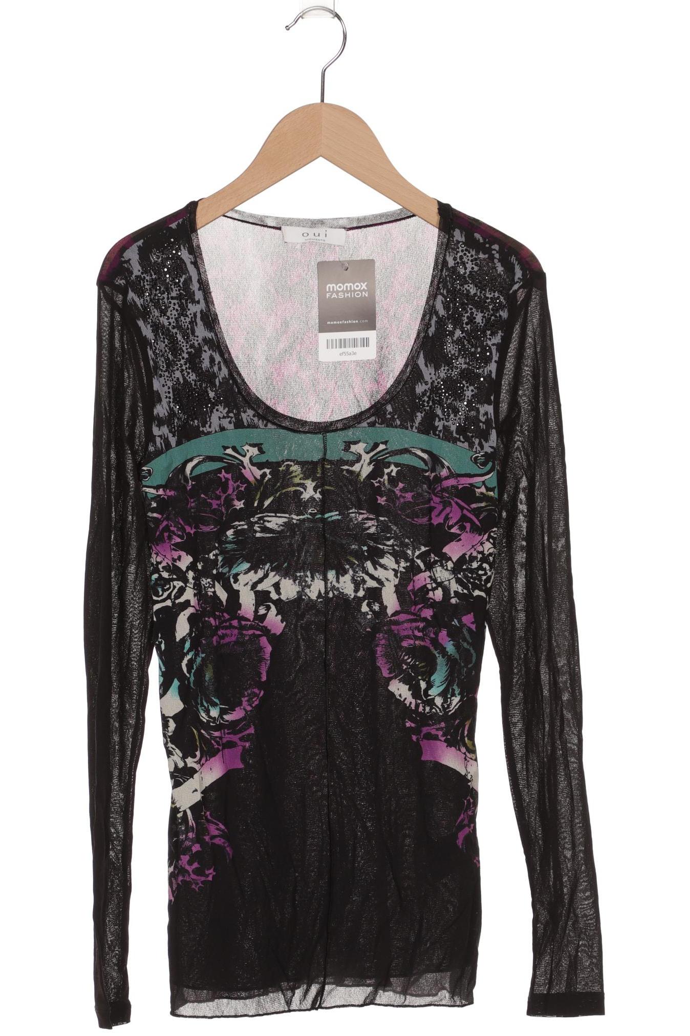 Thumbnail - Oui Damen Bluse, schwarz, Gr. 36