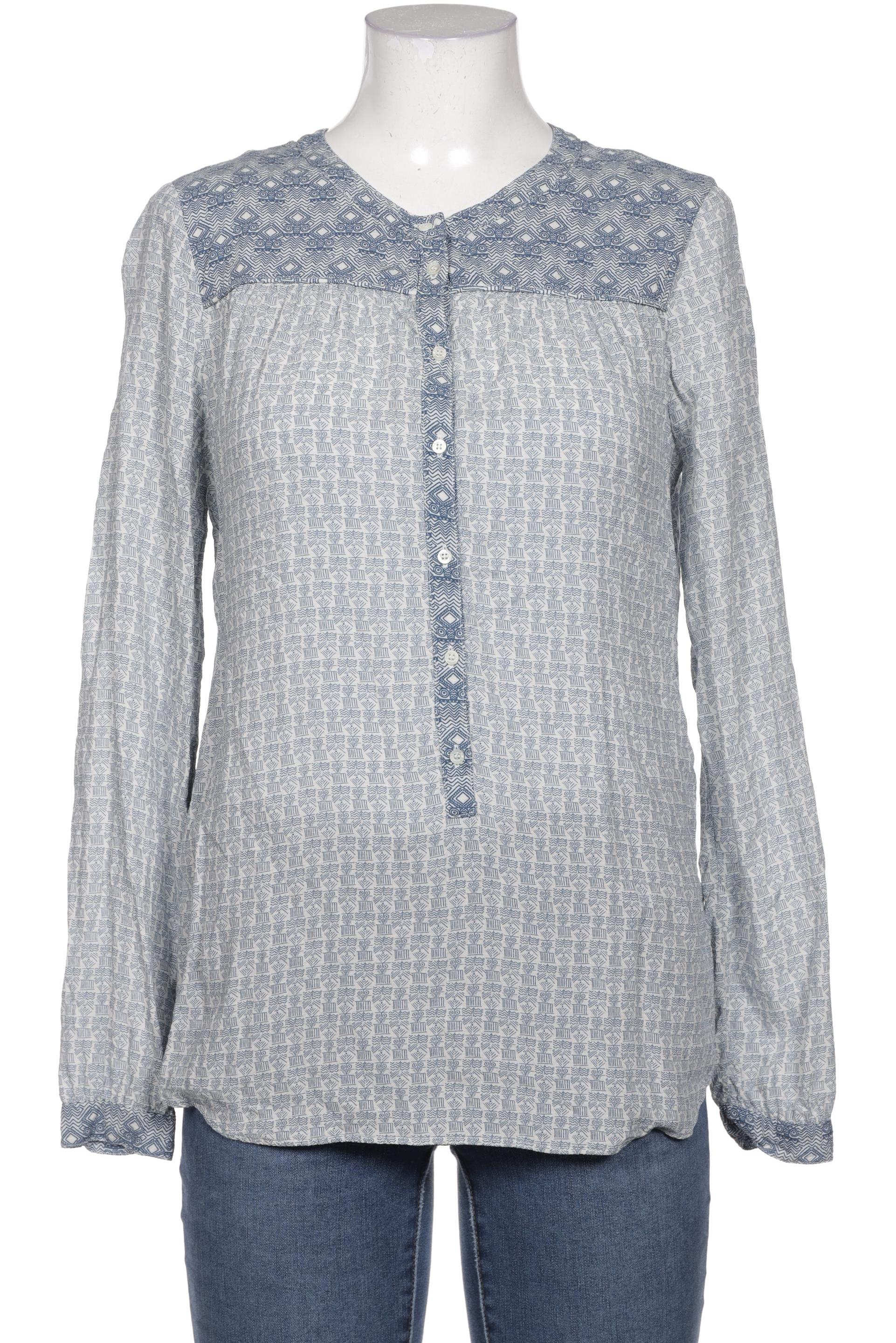 

Oui Damen Bluse, blau