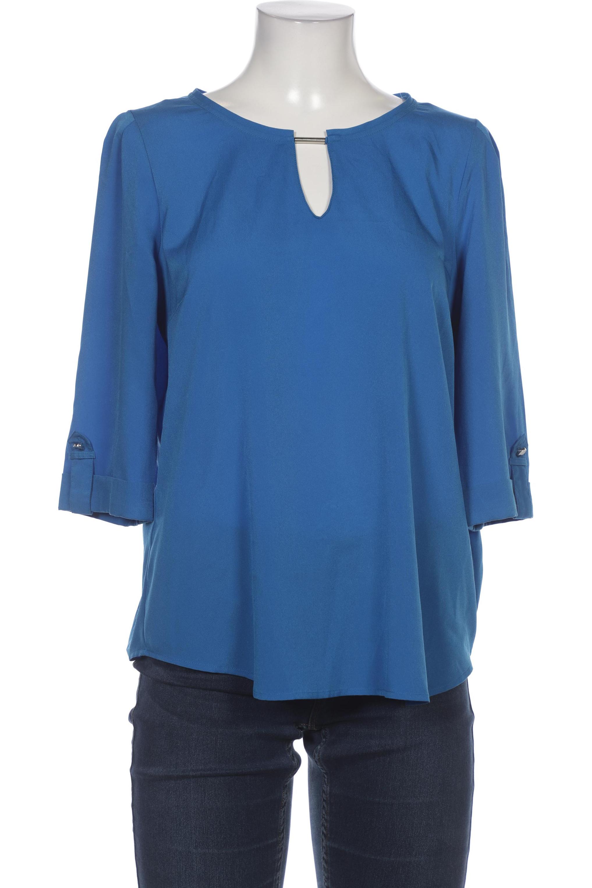 

Oui Damen Bluse, blau