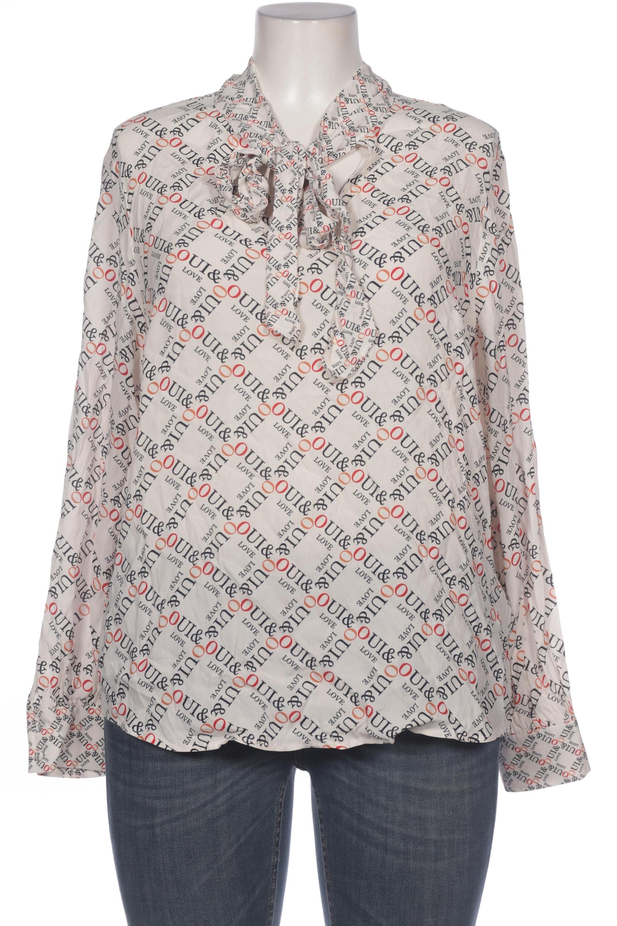 

Oui Damen Bluse, weiß, Gr. 42