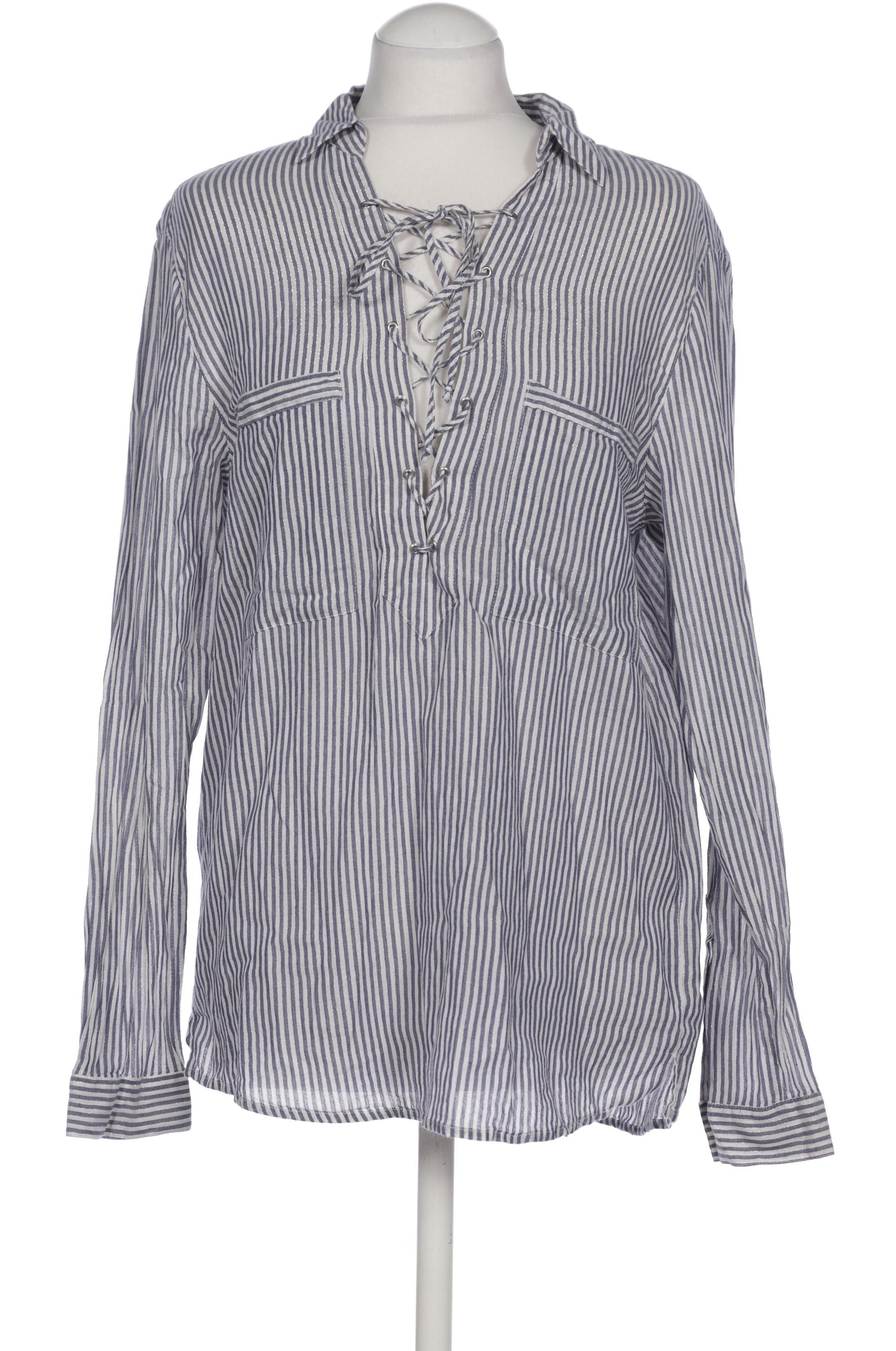 

Oui Damen Bluse, blau, Gr. 38