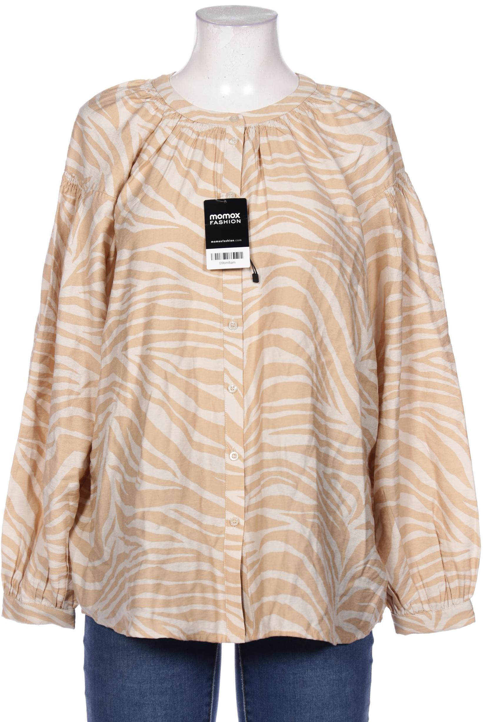 

Oui Damen Bluse, beige, Gr. 42