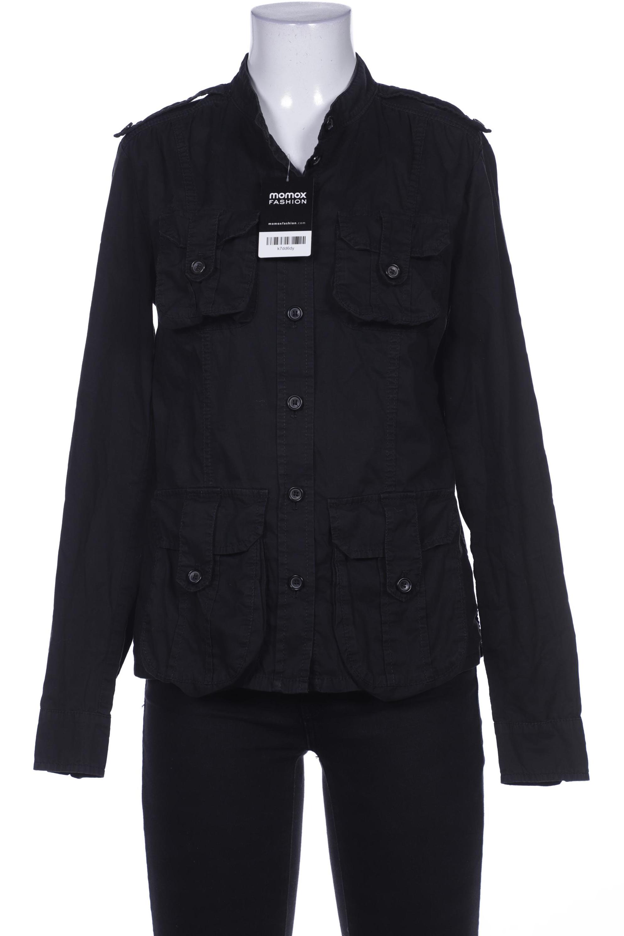

Oui Damen Bluse, schwarz