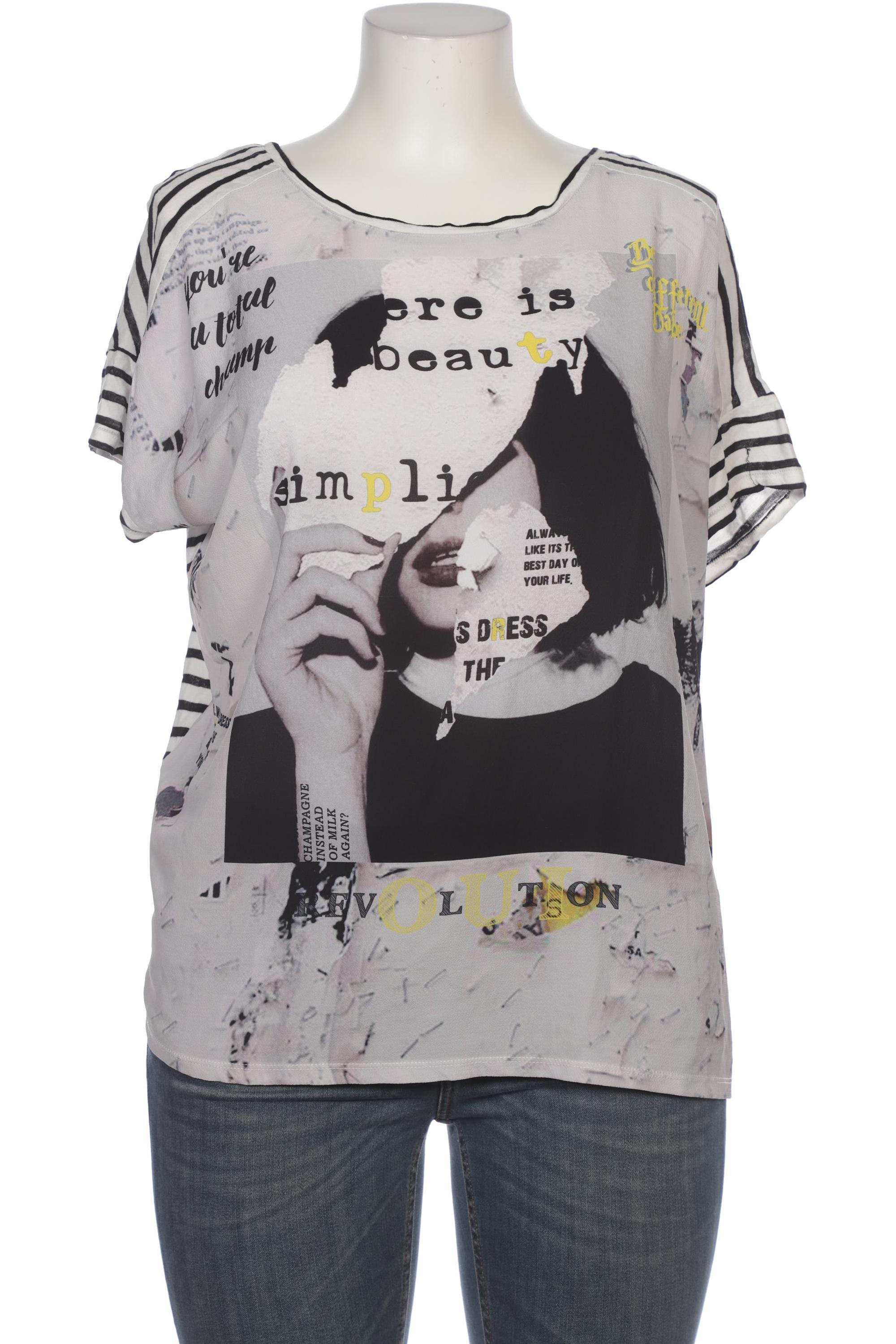 

Oui Damen Bluse, grau