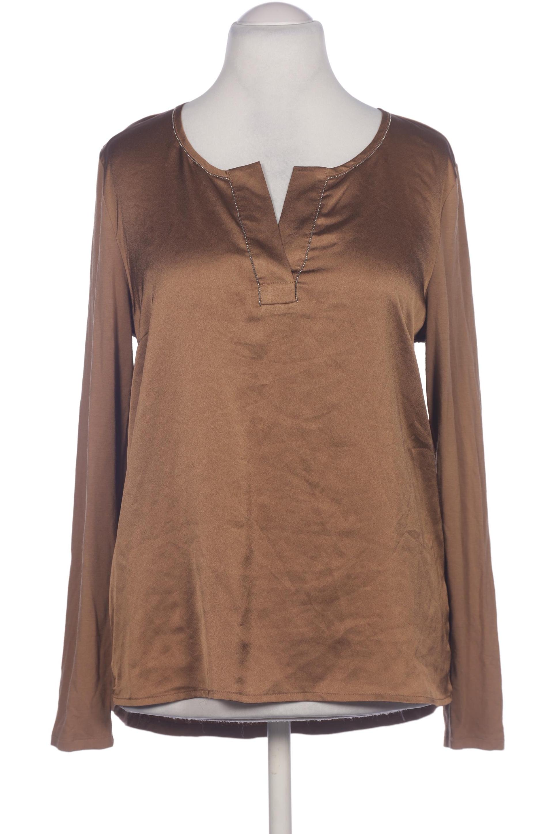 

Oui Damen Bluse, braun, Gr. 40