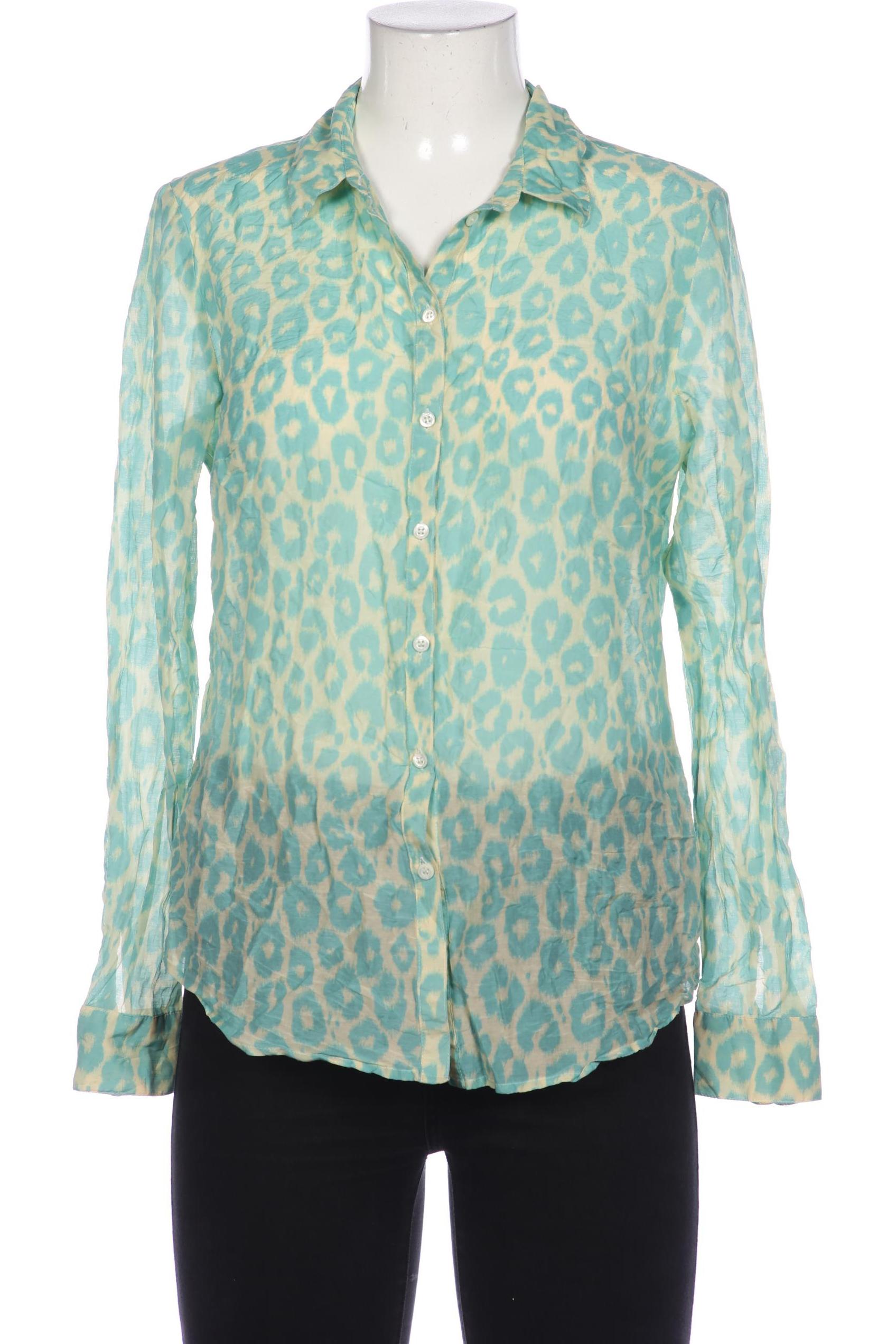 

Oui Damen Bluse, blau, Gr. 40