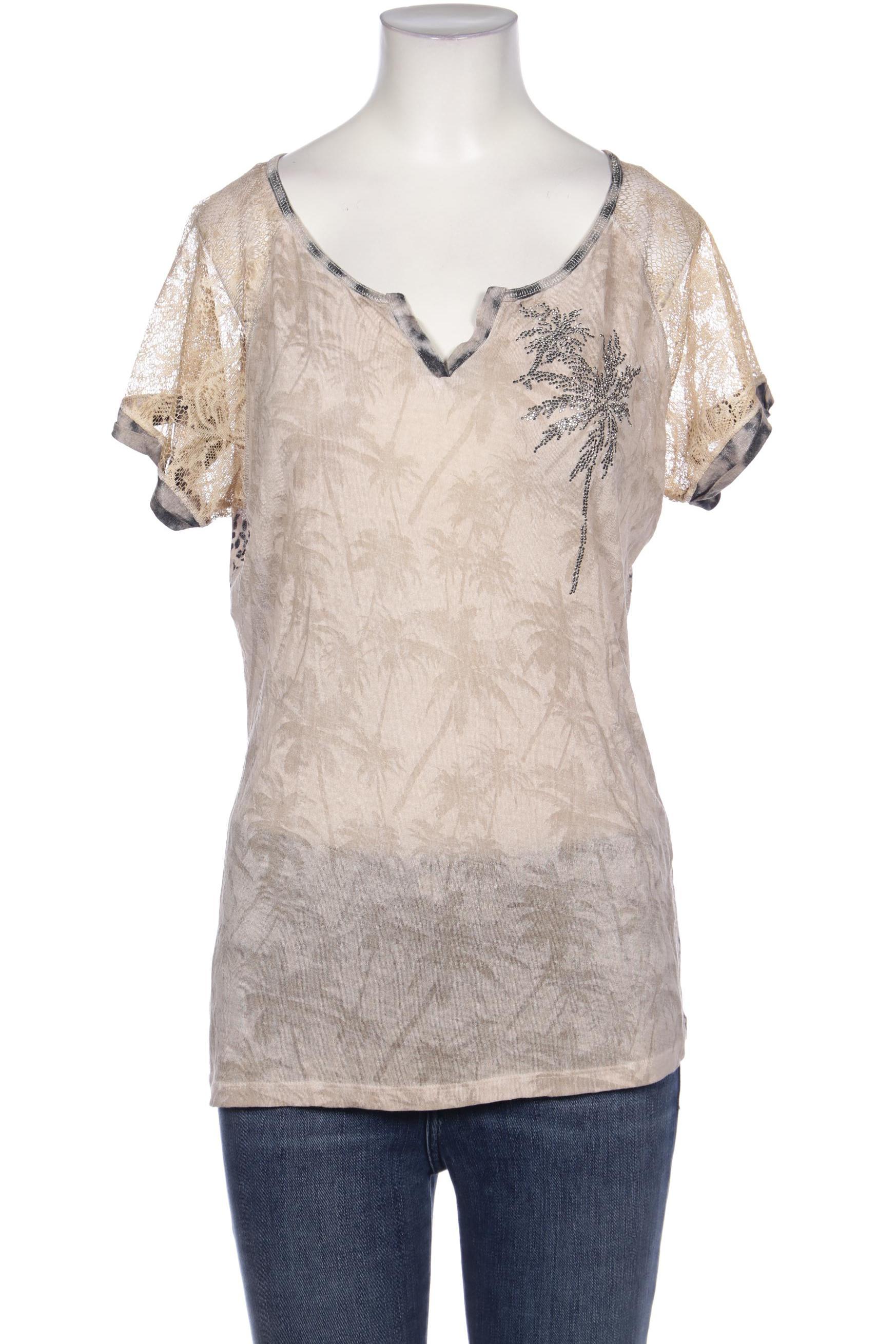 

Oui Damen Bluse, beige