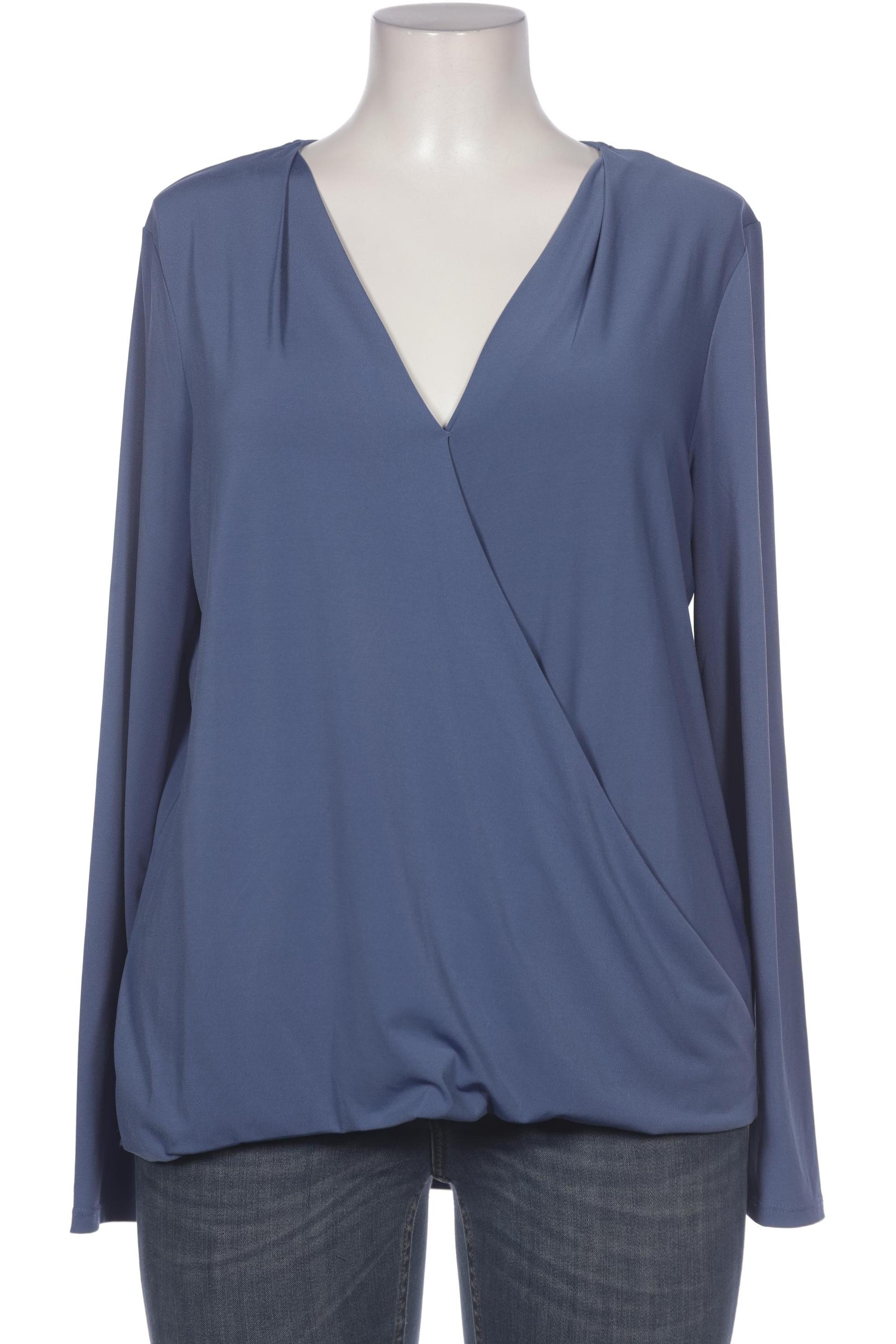 

Oui Damen Bluse, blau, Gr. 42