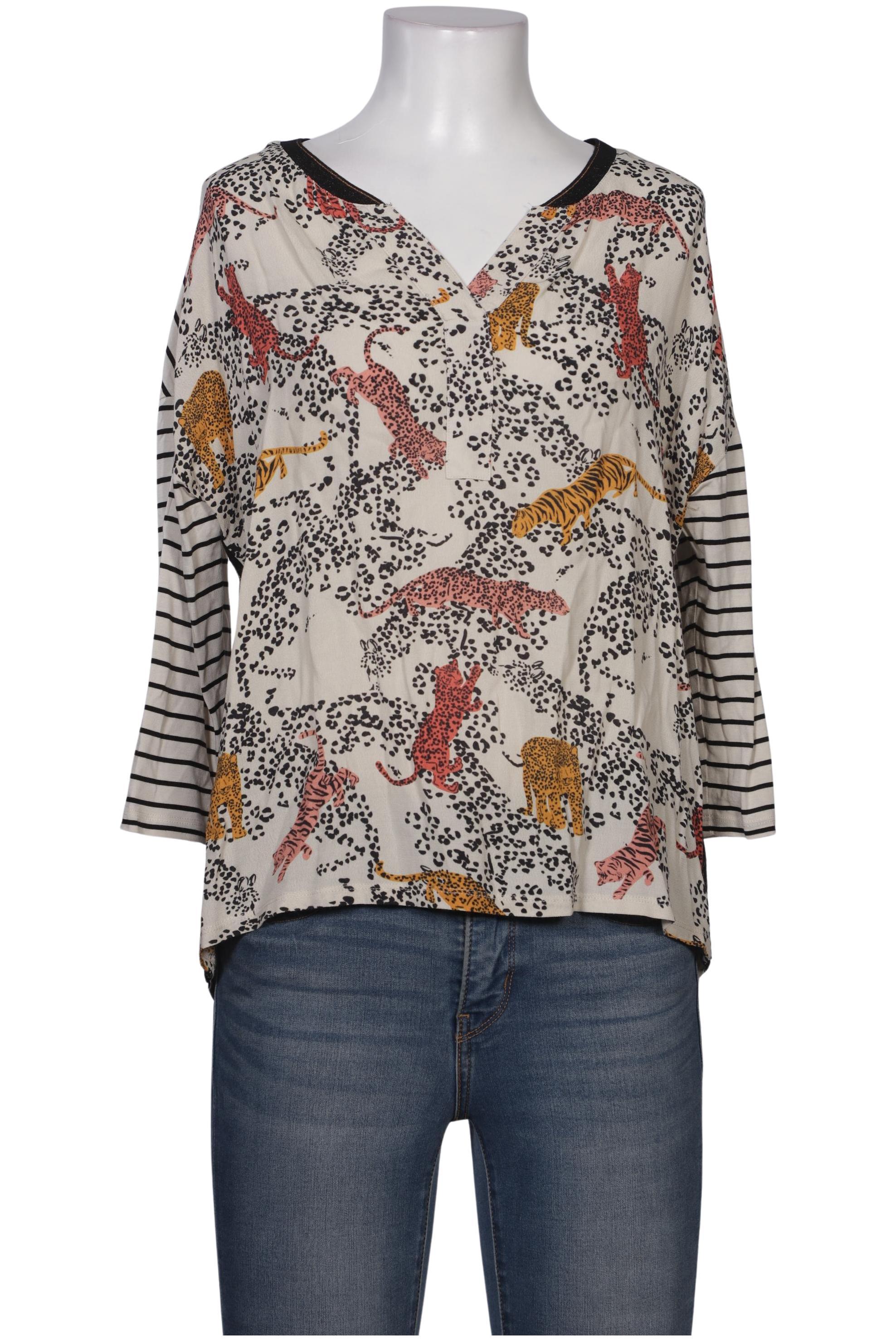 

Oui Damen Bluse, beige, Gr. 38