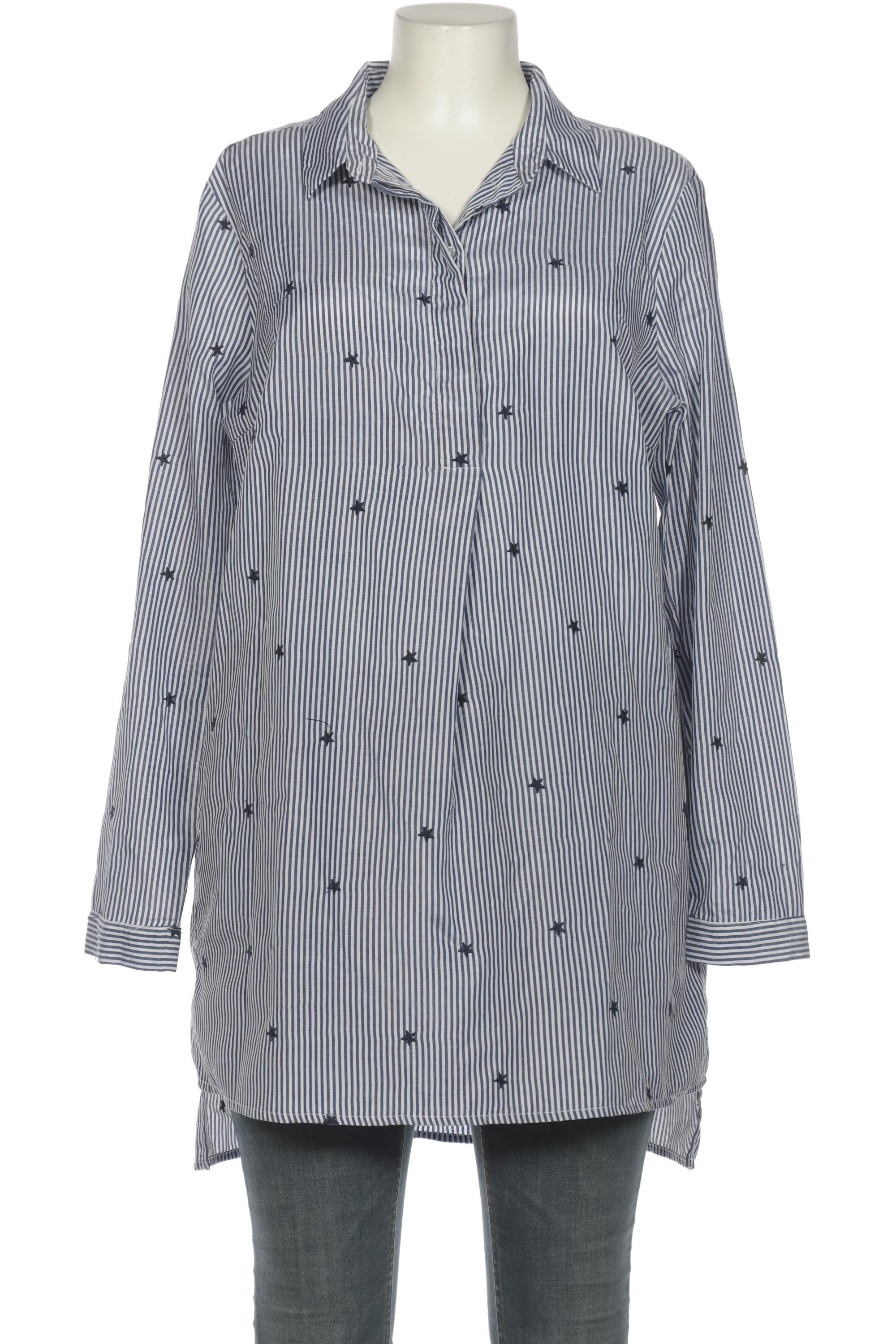 

Oui Damen Bluse, marineblau, Gr. 44