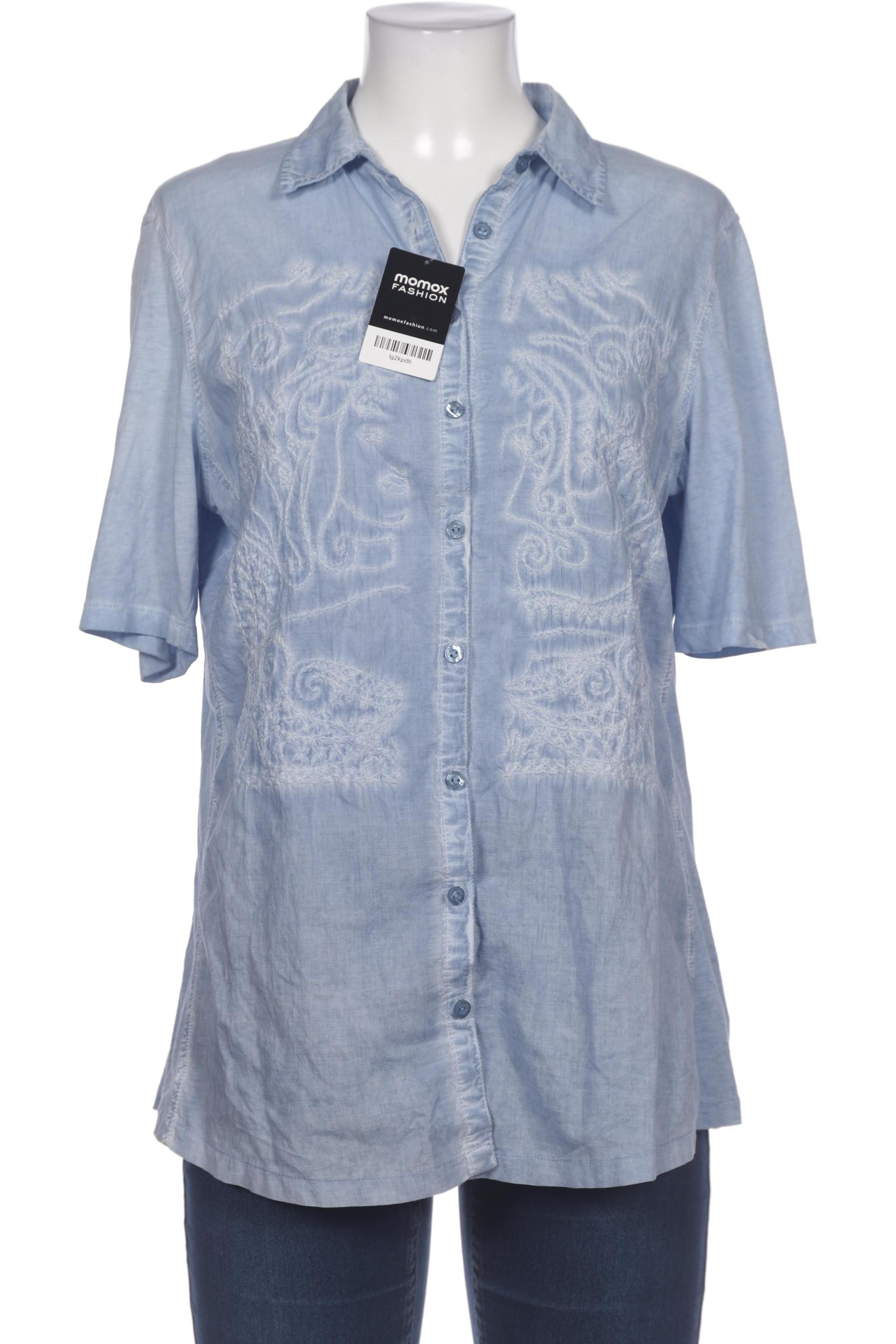 

Oui Damen Bluse, hellblau, Gr. 40