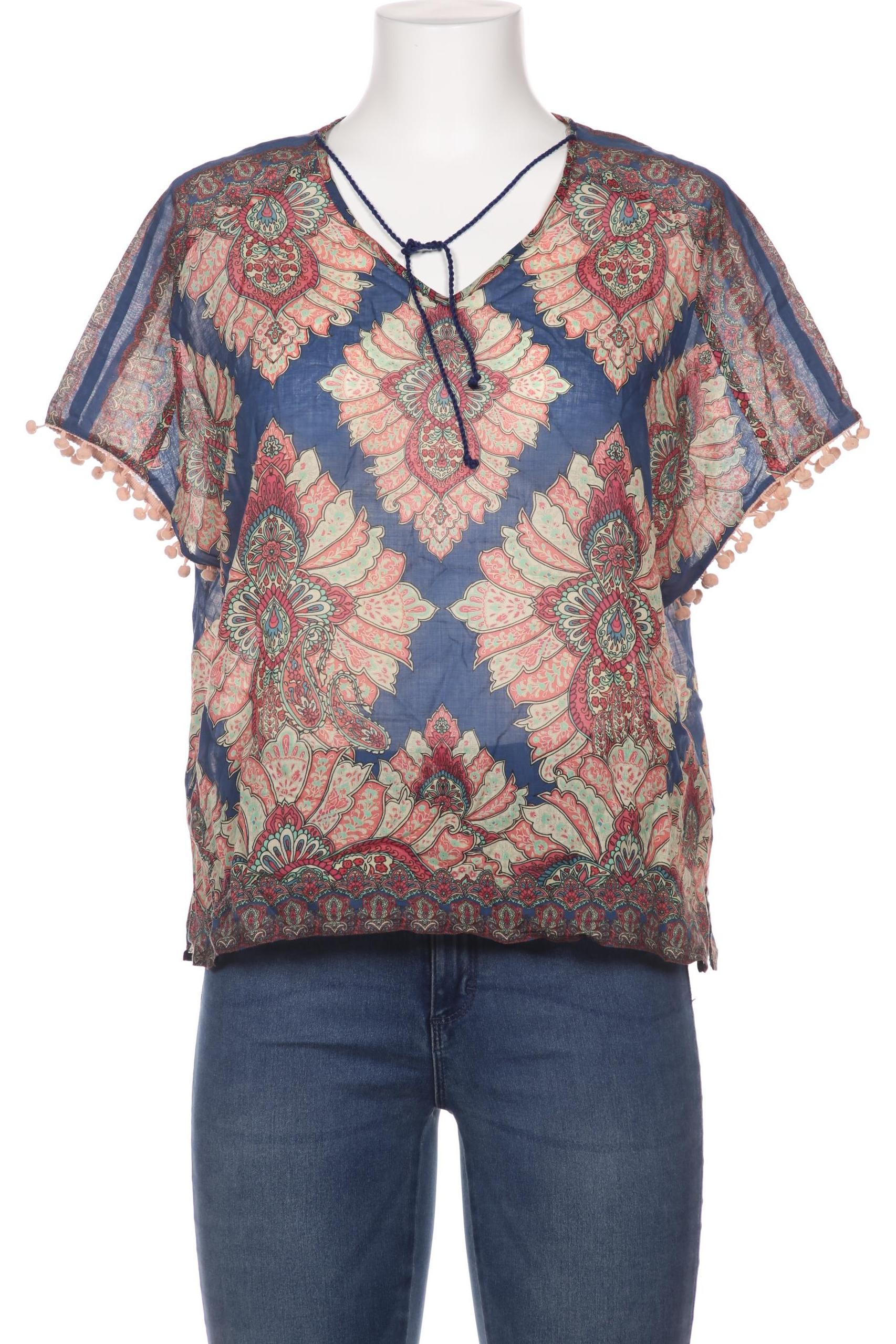 

Oui Damen Bluse, marineblau, Gr. 42