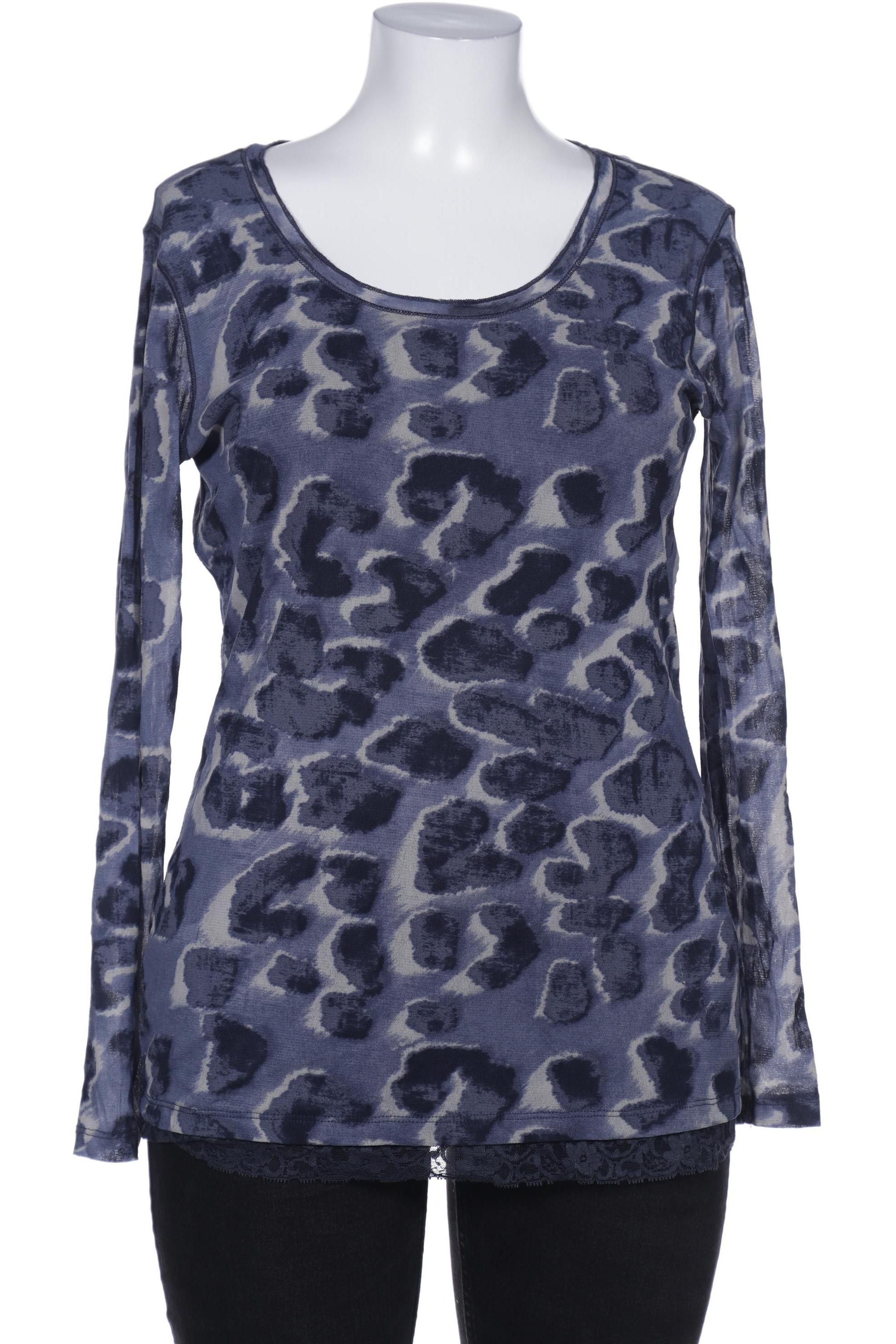 

Oui Damen Bluse, marineblau, Gr. 44