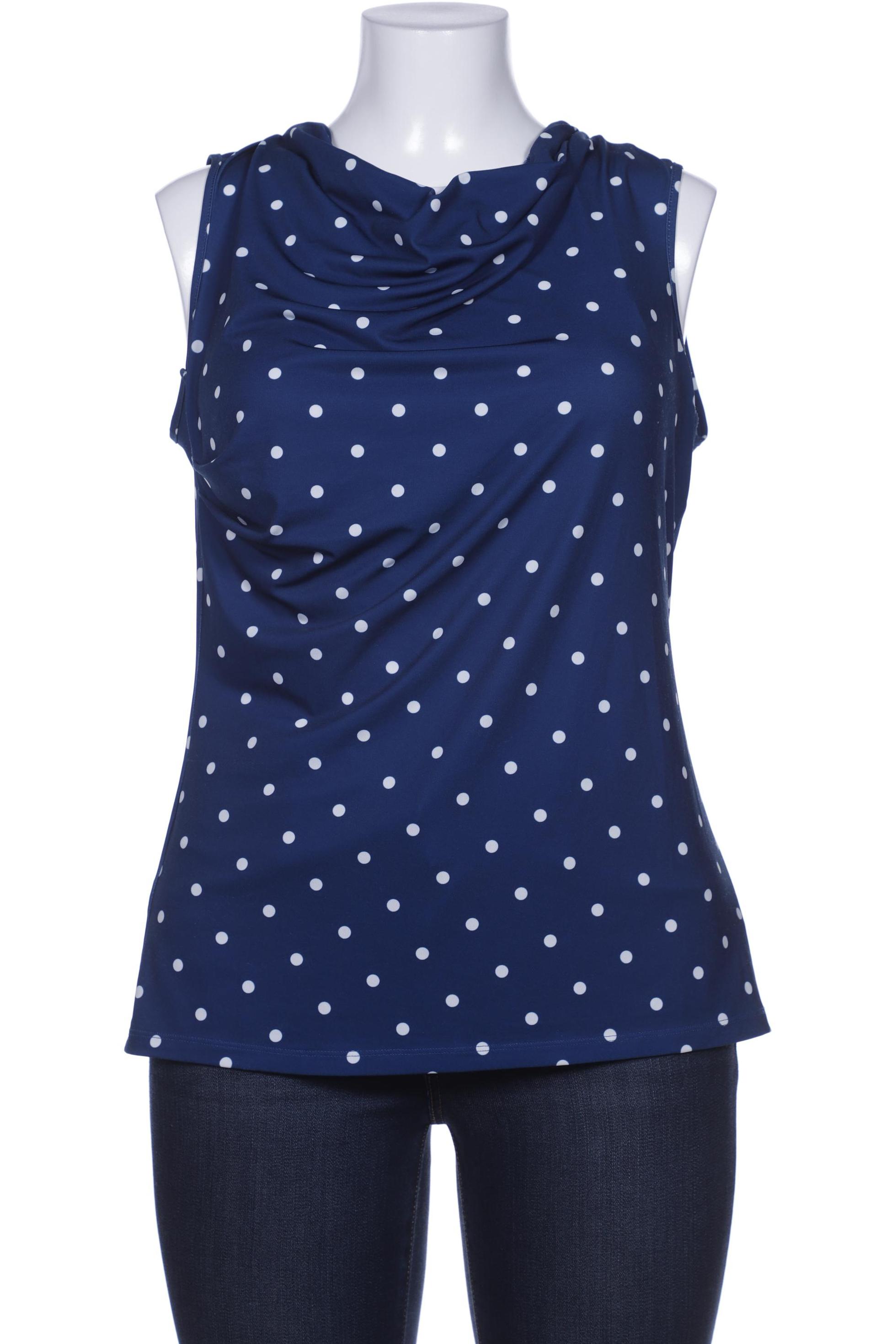 

Oui Damen Bluse, blau