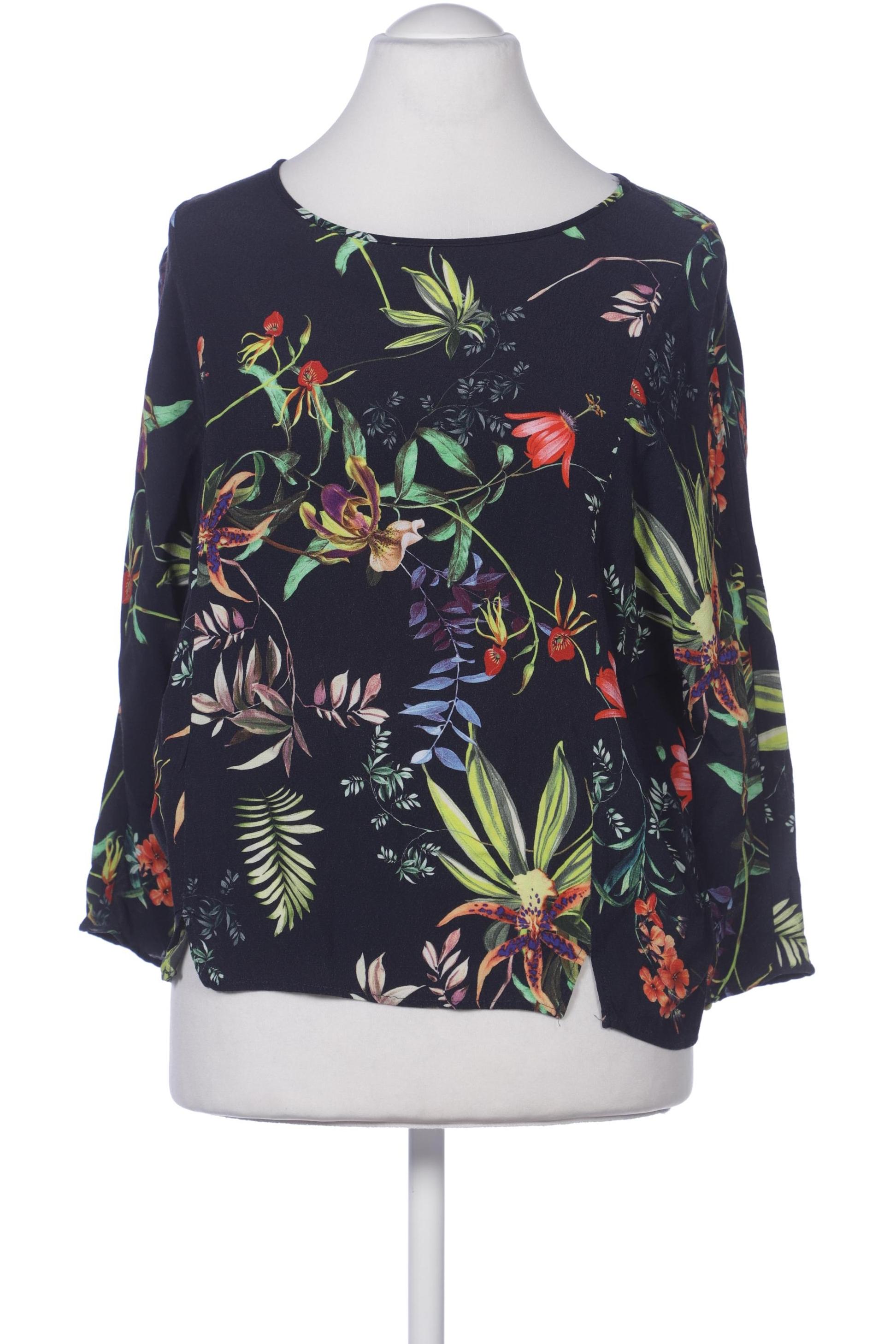 

Oui Damen Bluse, marineblau, Gr. 40