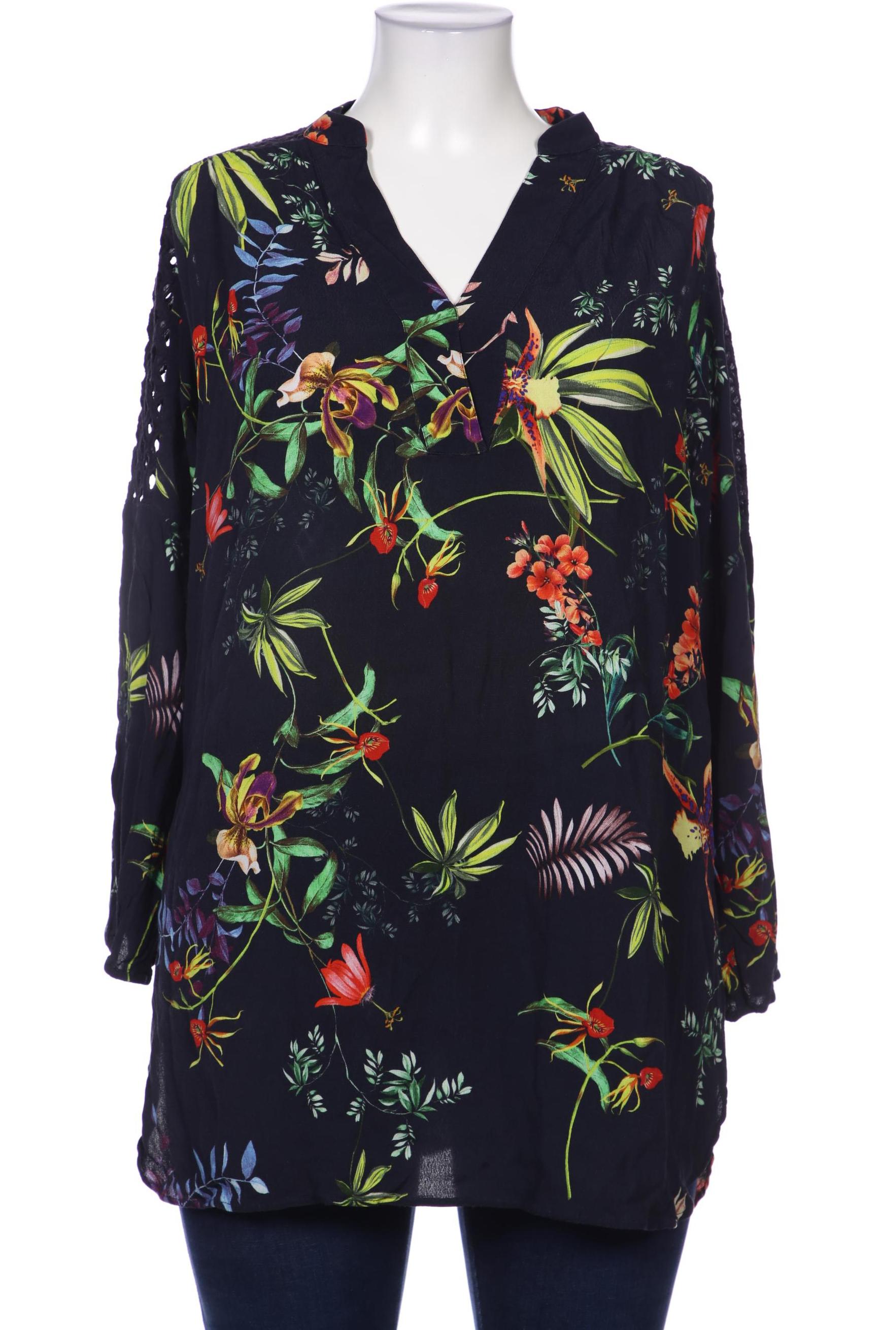 

Oui Damen Bluse, marineblau