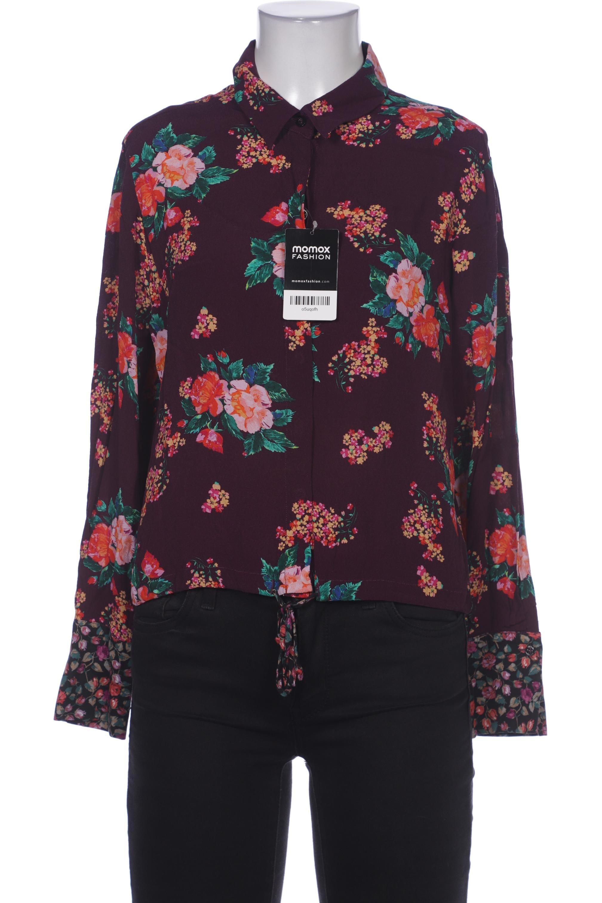 

Oui Damen Bluse, bordeaux, Gr. 36