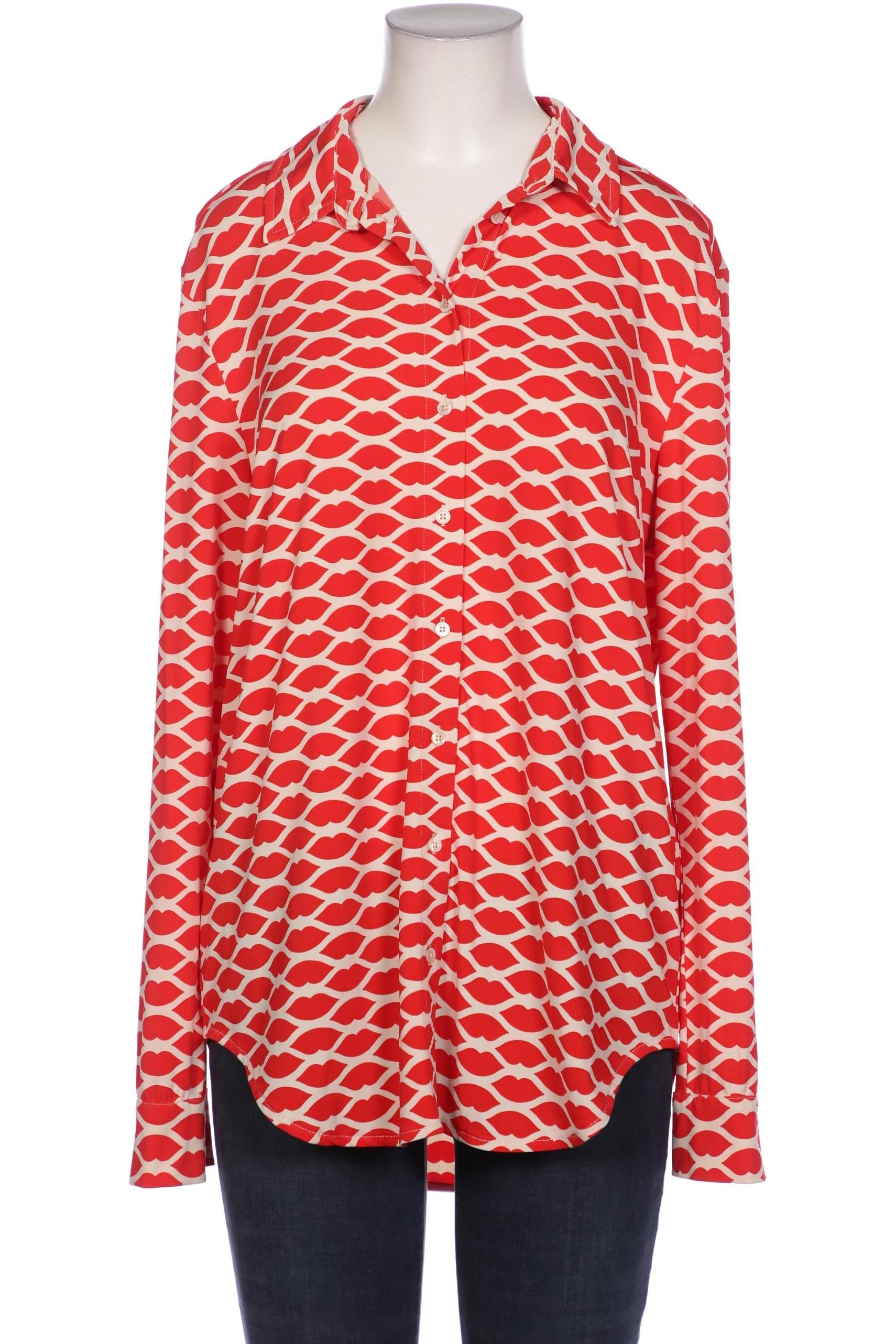 

Oui Damen Bluse, rot, Gr. 38