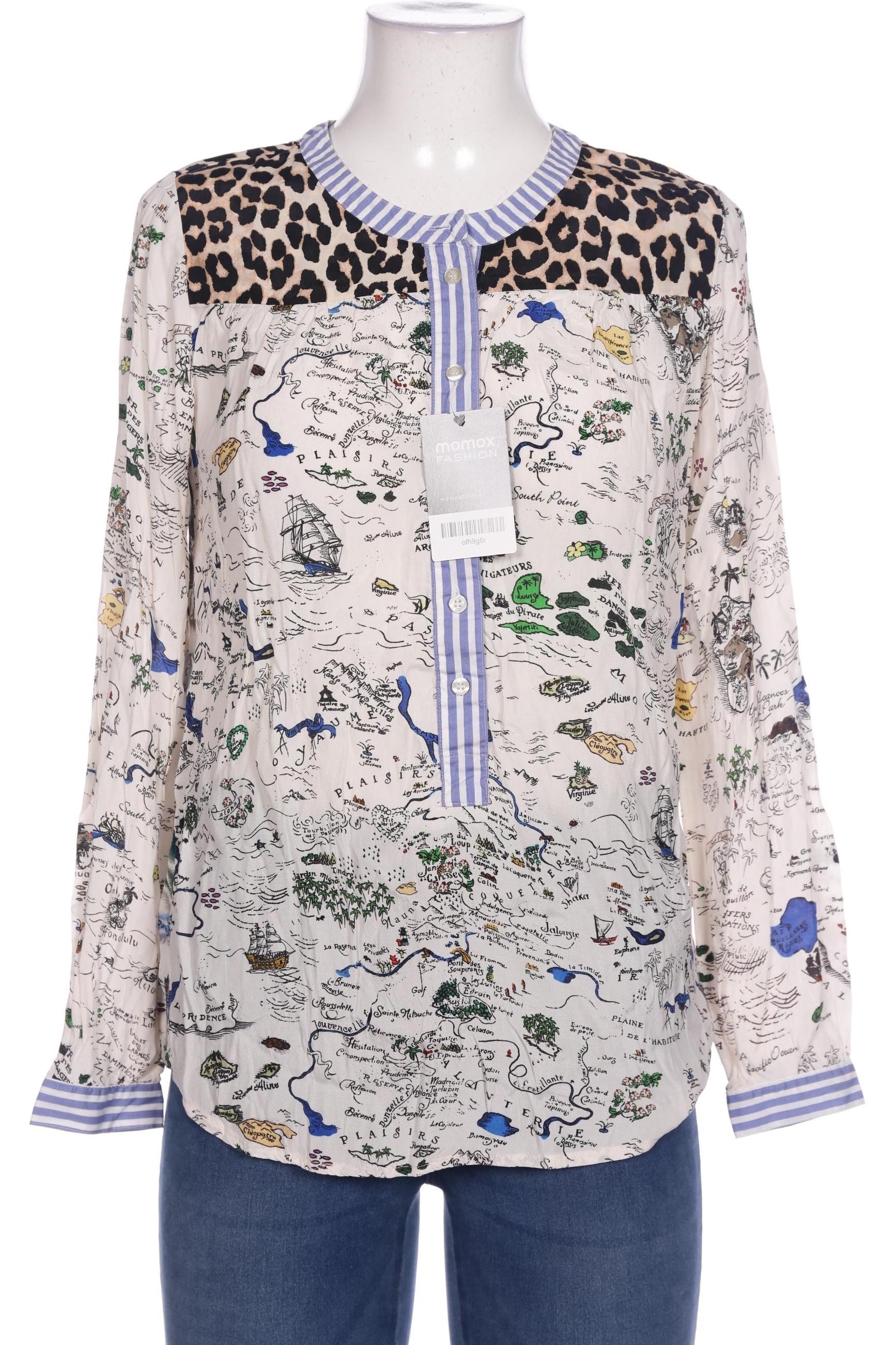 

Oui Damen Bluse, mehrfarbig, Gr. 38