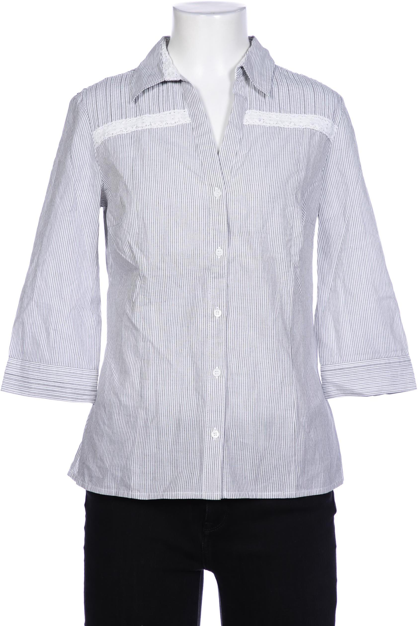 

Oui Damen Bluse, grau, Gr. 34