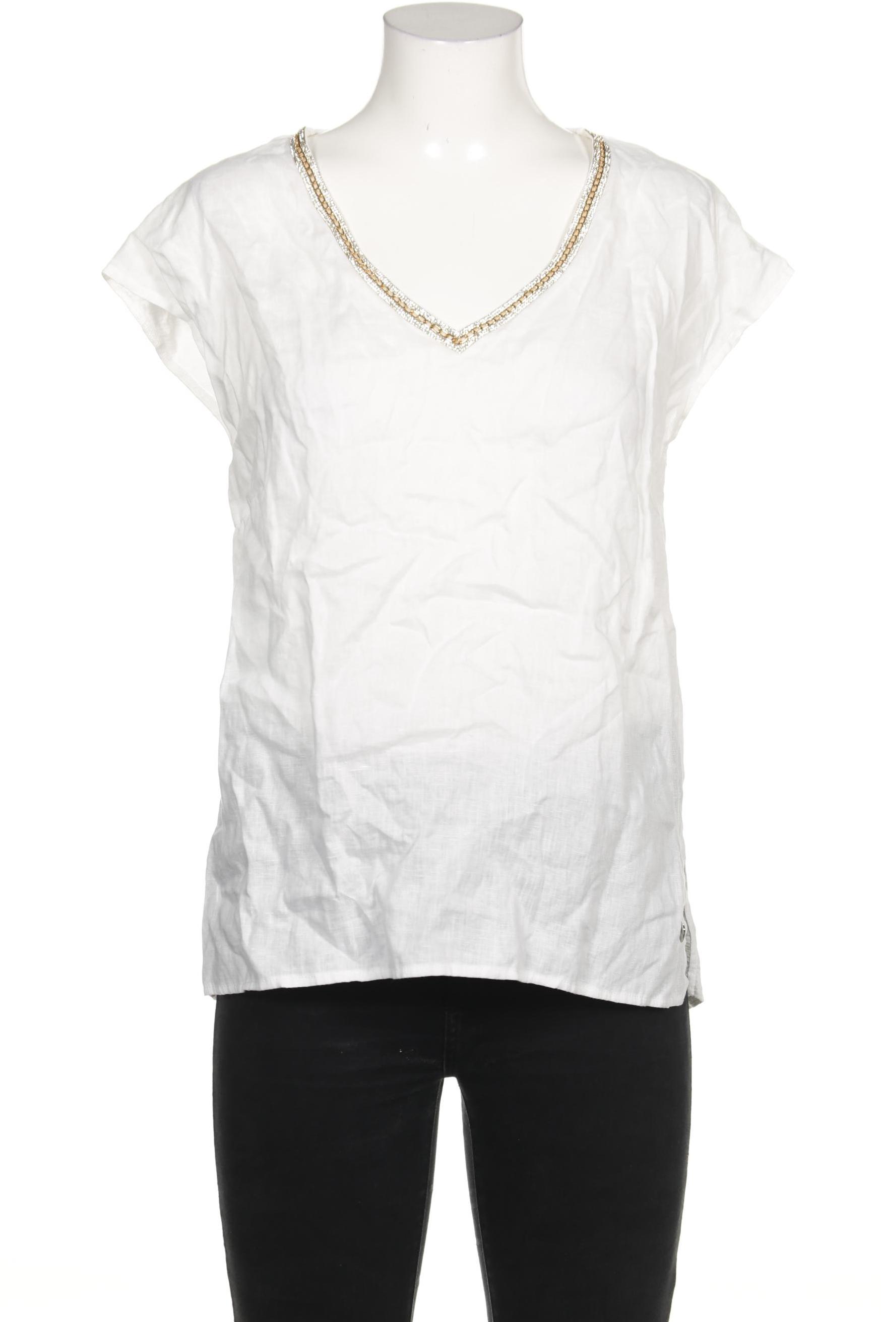 

Oui Damen Bluse, weiß