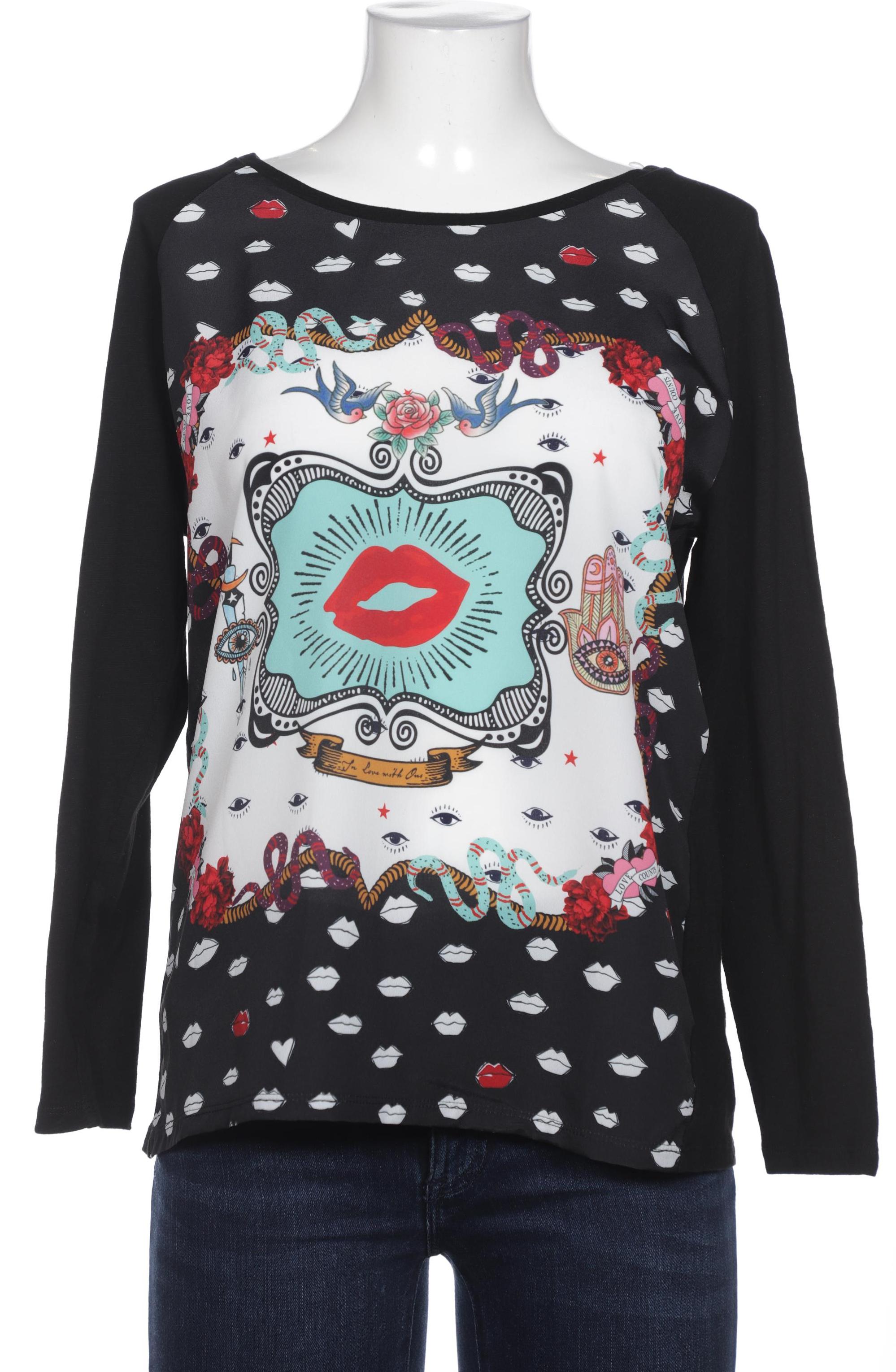 

Oui Damen Bluse, schwarz