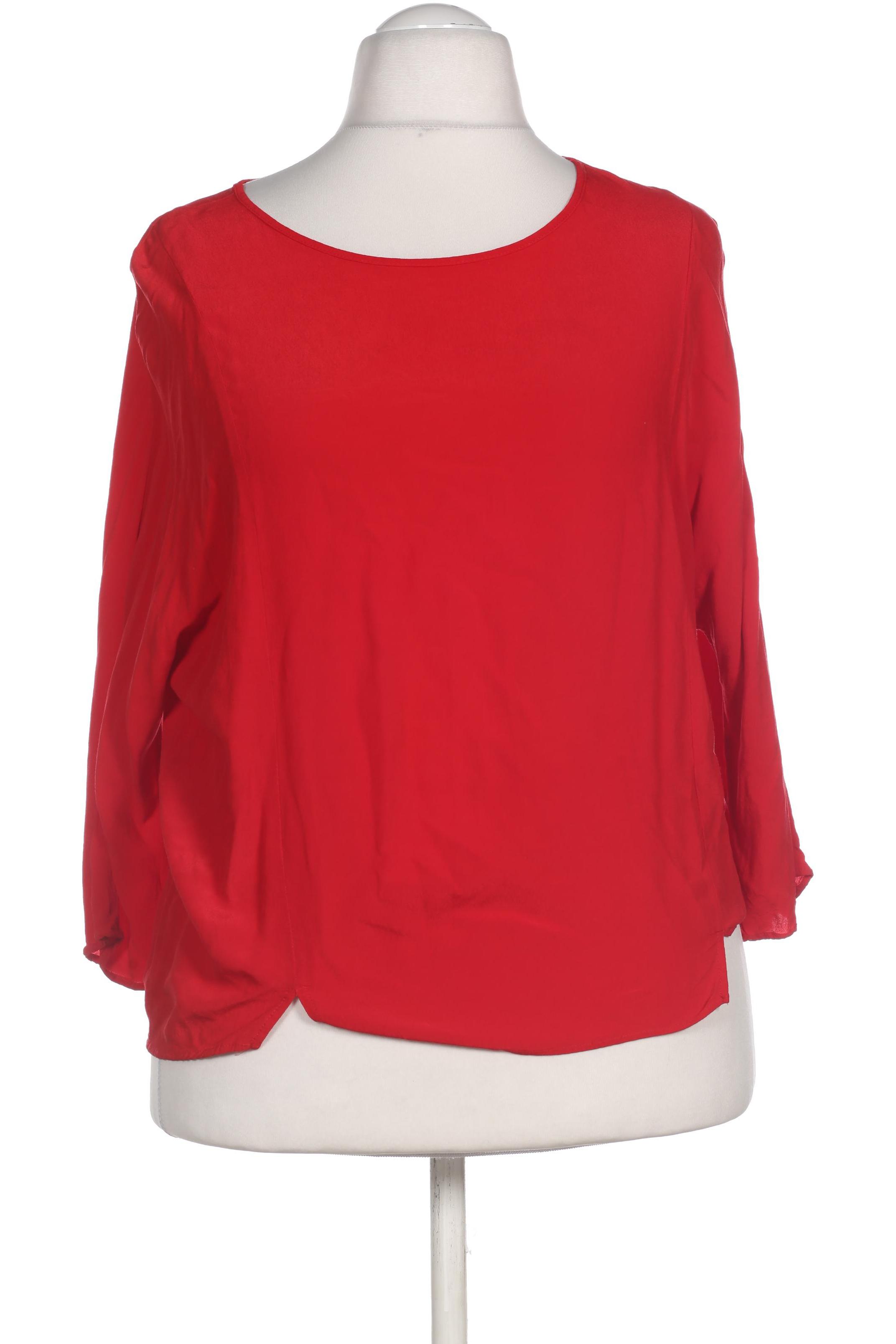 

Oui Damen Bluse, rot, Gr. 44