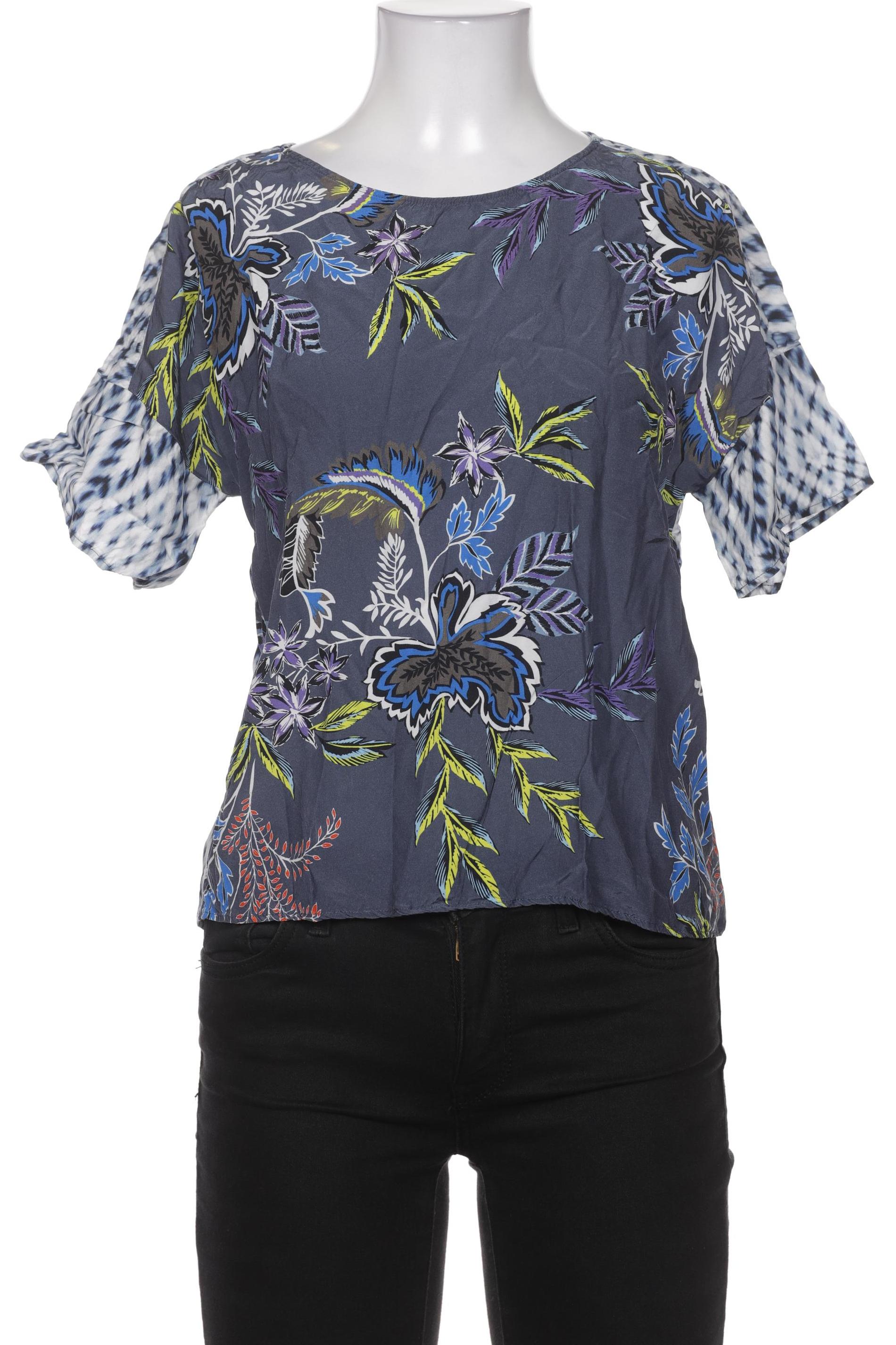 

Oui Damen Bluse, marineblau, Gr. 34