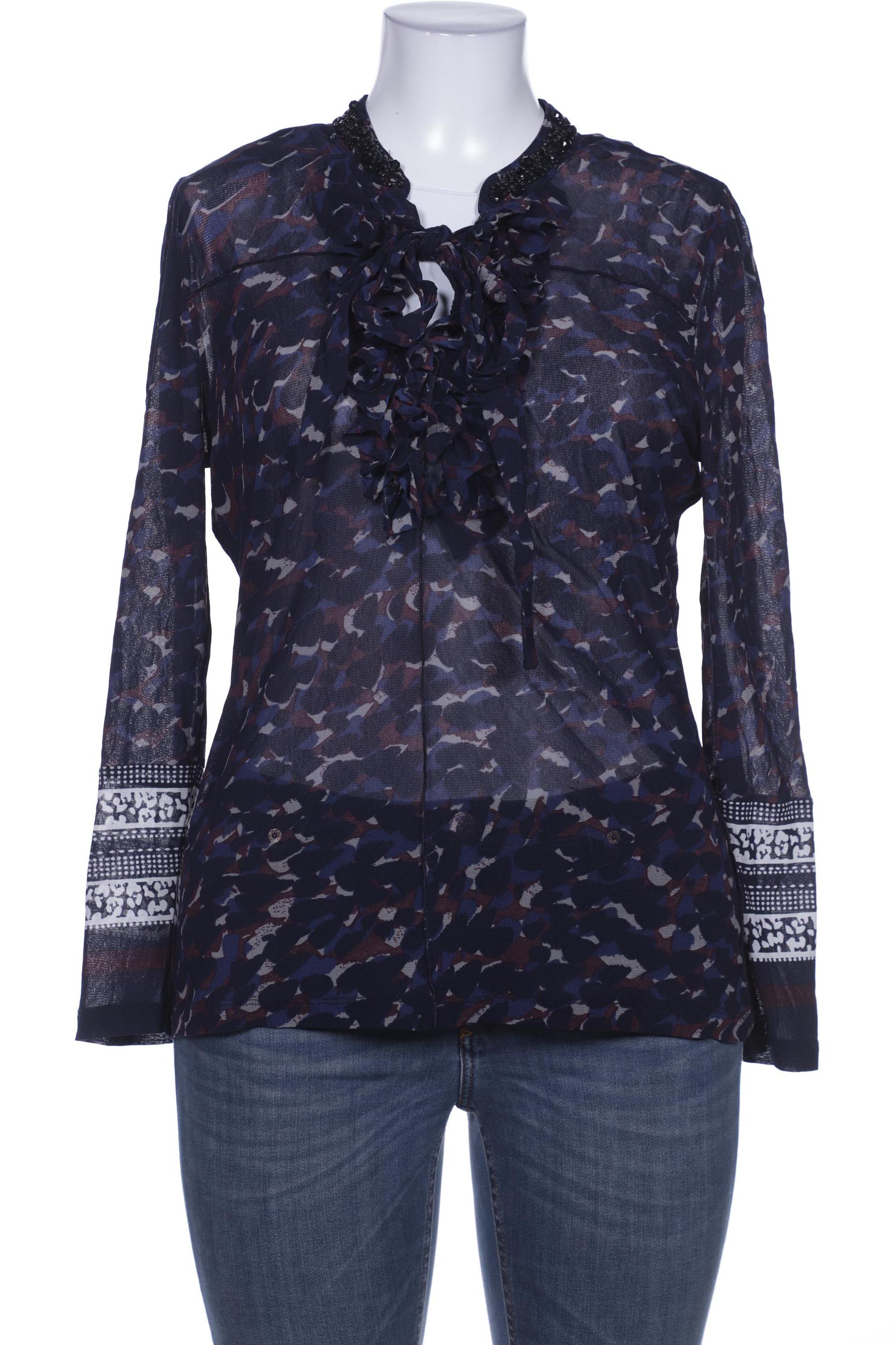 

Oui Damen Bluse, marineblau
