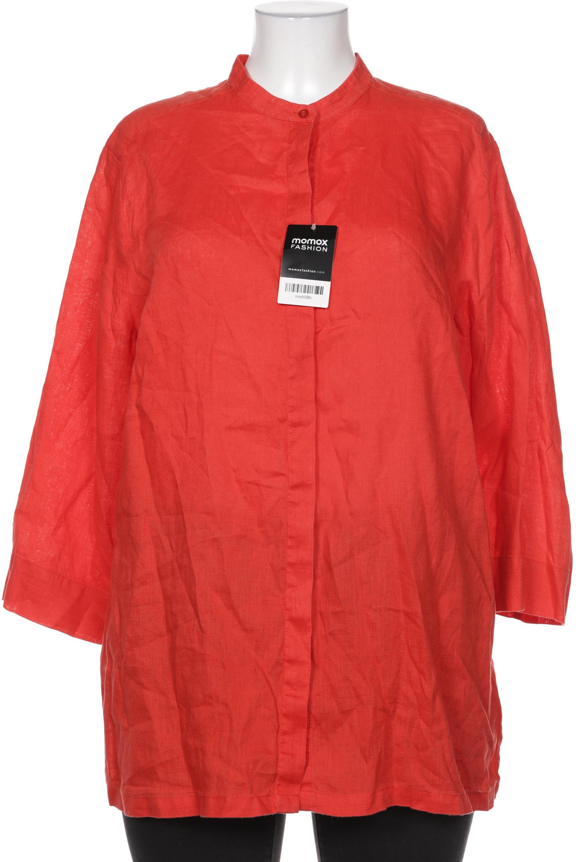 

Oui Damen Bluse, rot, Gr. 46