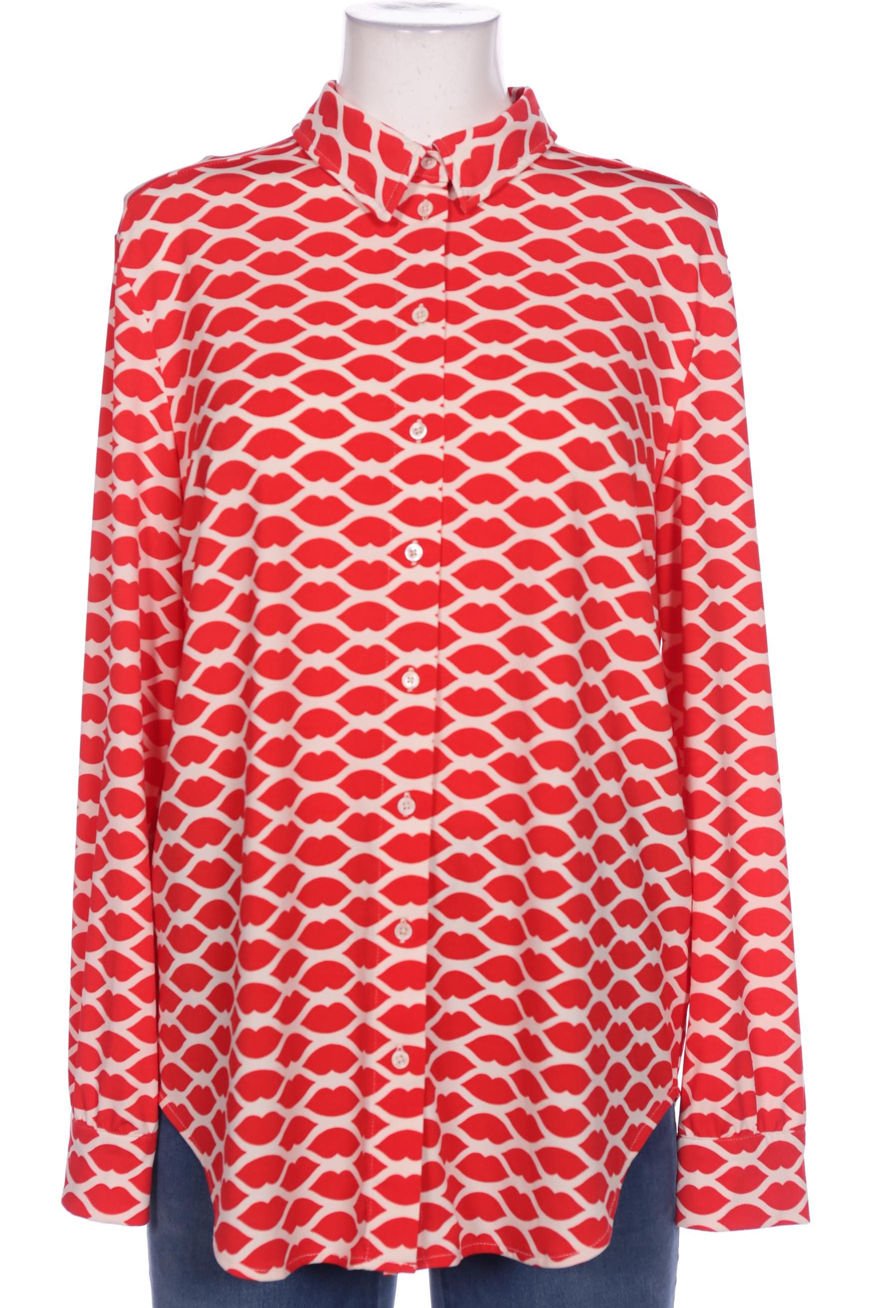 

Oui Damen Bluse, rot, Gr. 40
