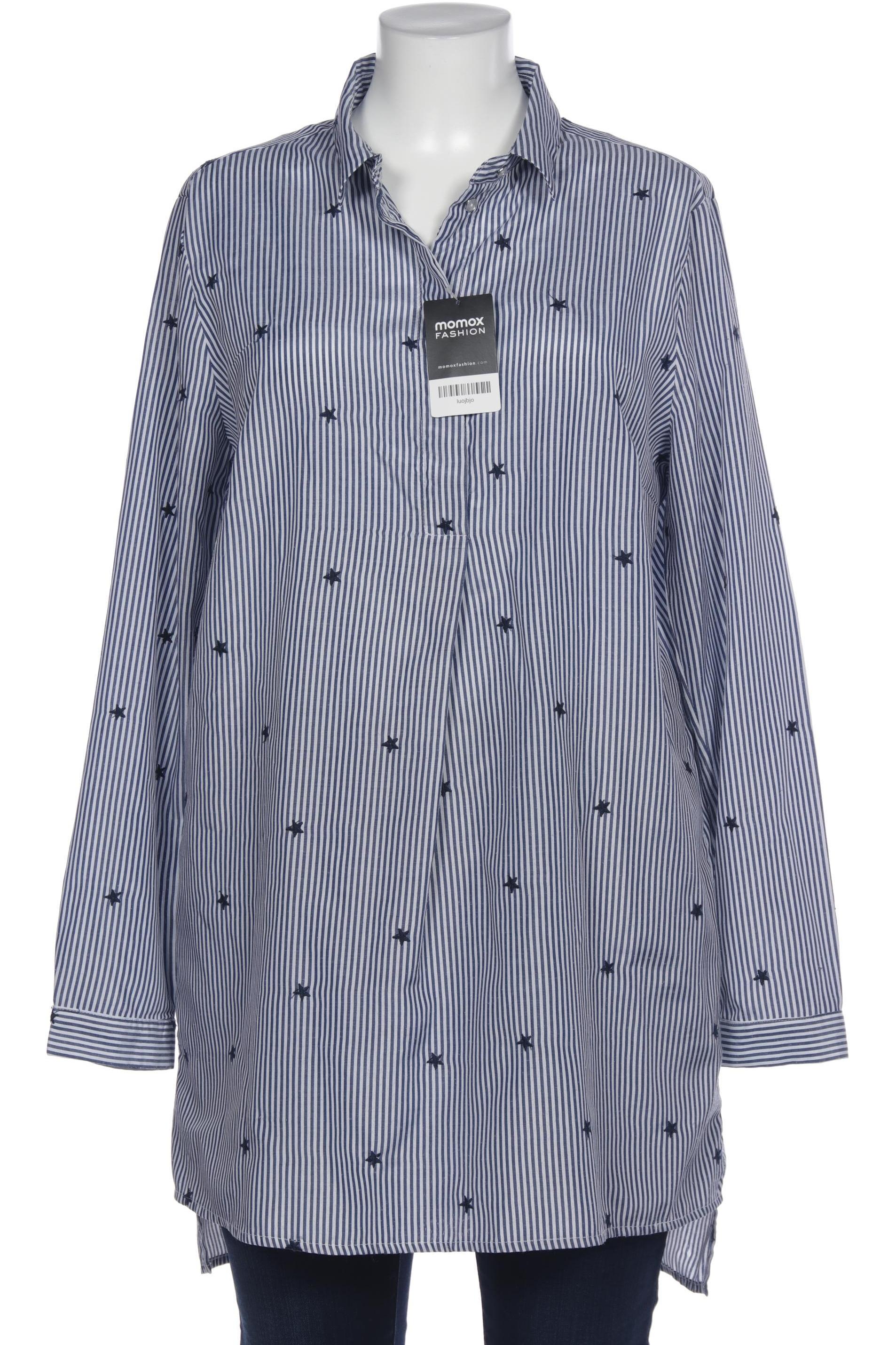 

Oui Damen Bluse, marineblau, Gr. 44