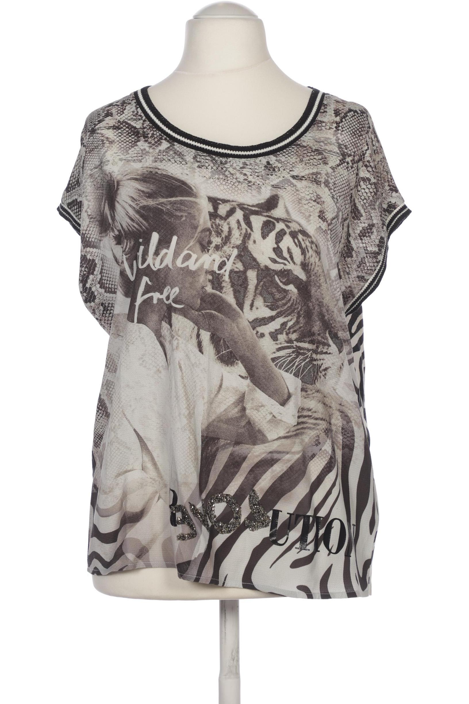 

Oui Damen Bluse, grau, Gr. 38
