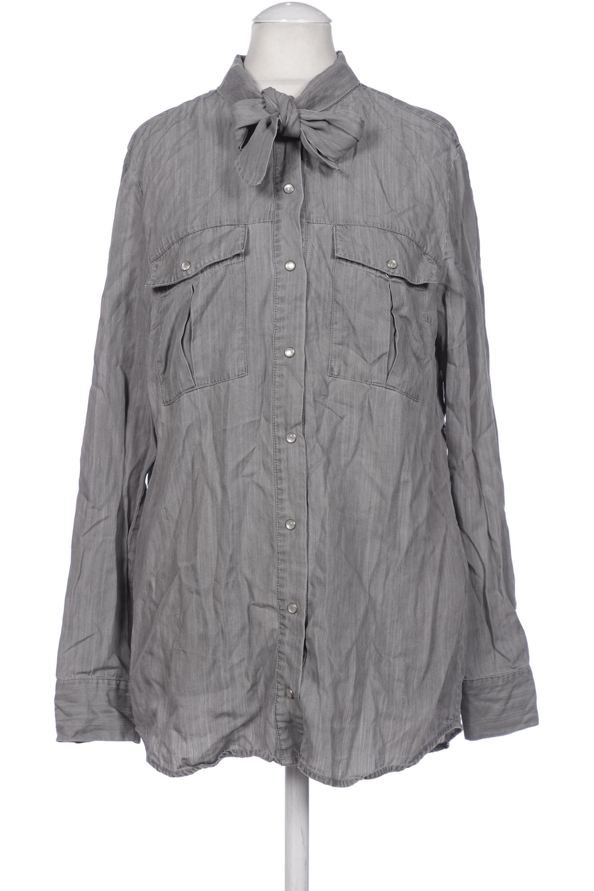 

Oui Damen Bluse, grau