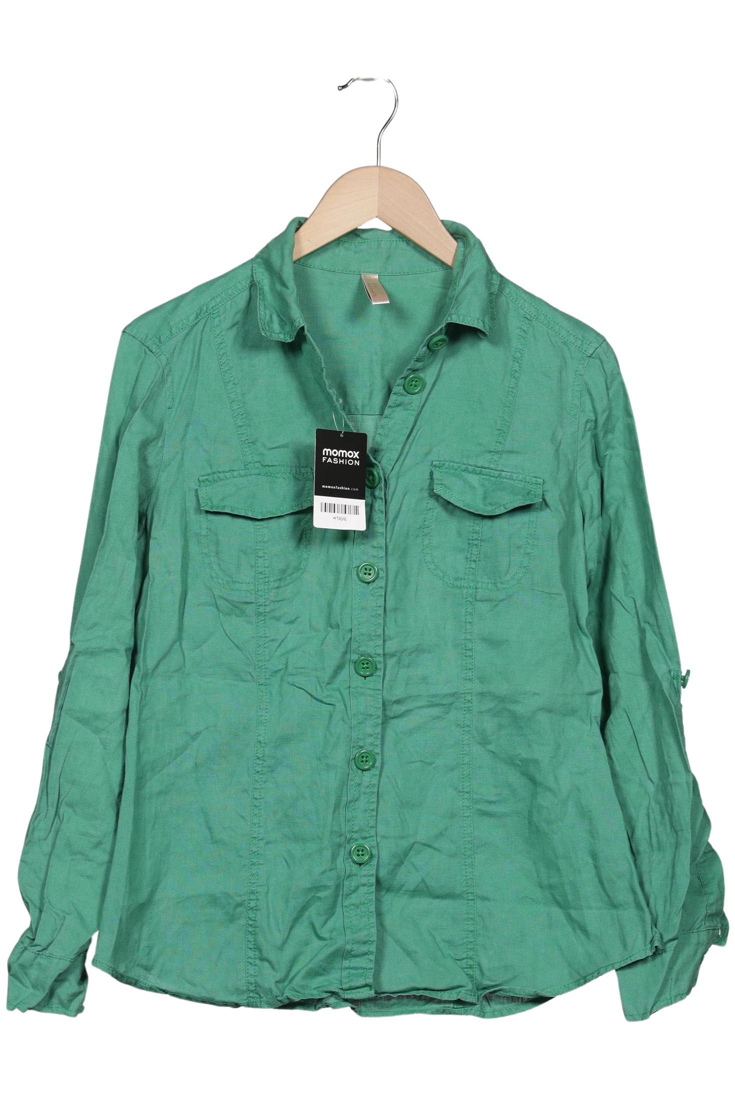 

Oui Damen Bluse, grün, Gr. 40