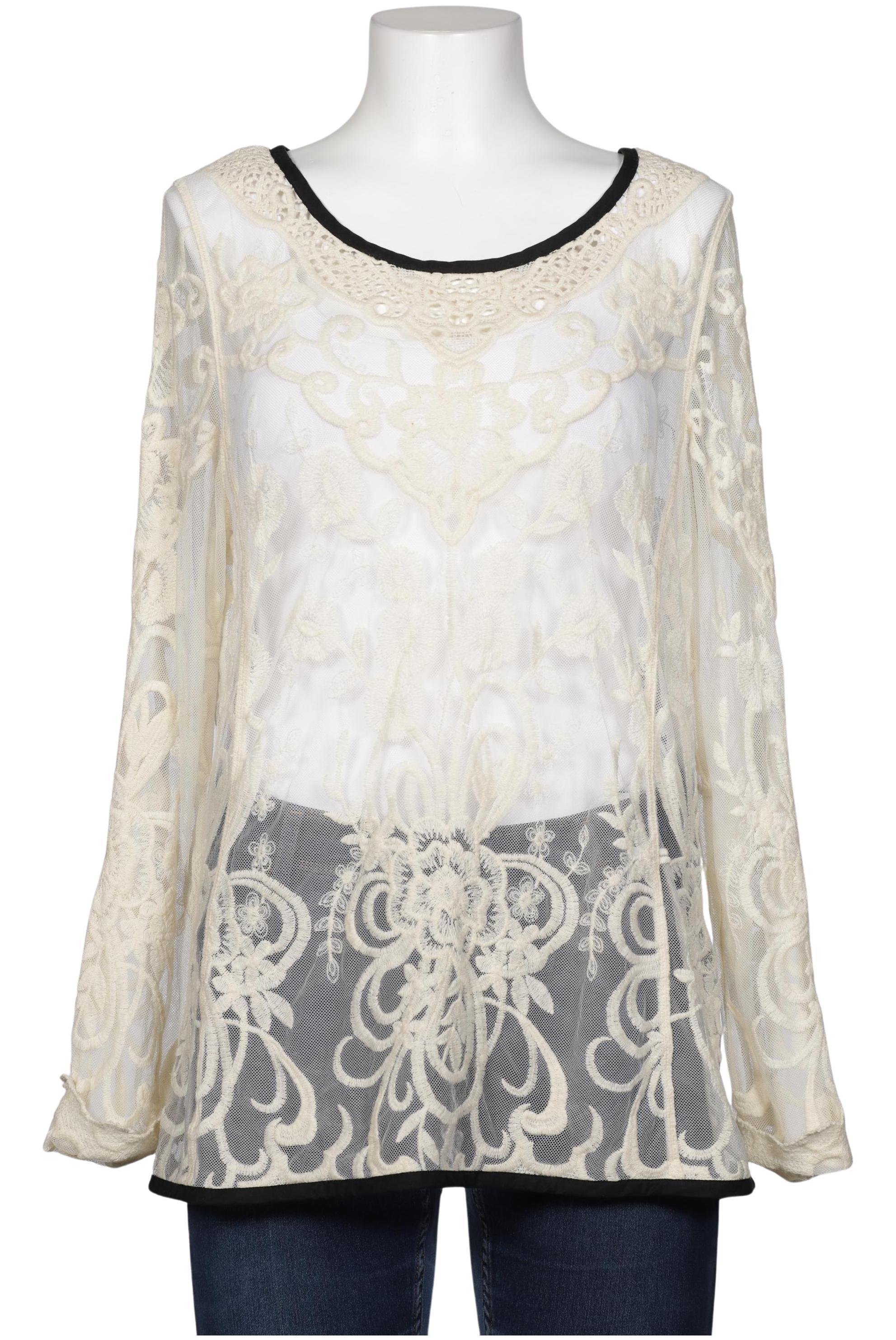 

Oui Damen Bluse, beige, Gr. 40