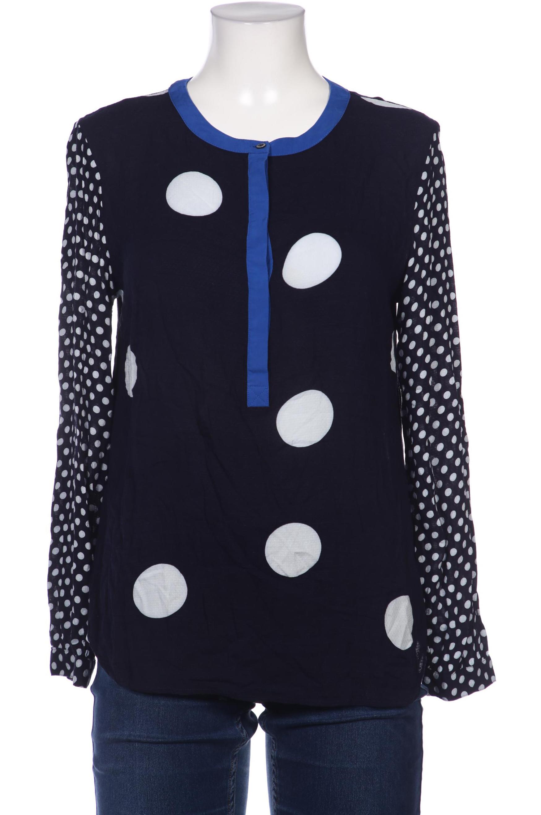 

Oui Damen Bluse, marineblau, Gr. 38