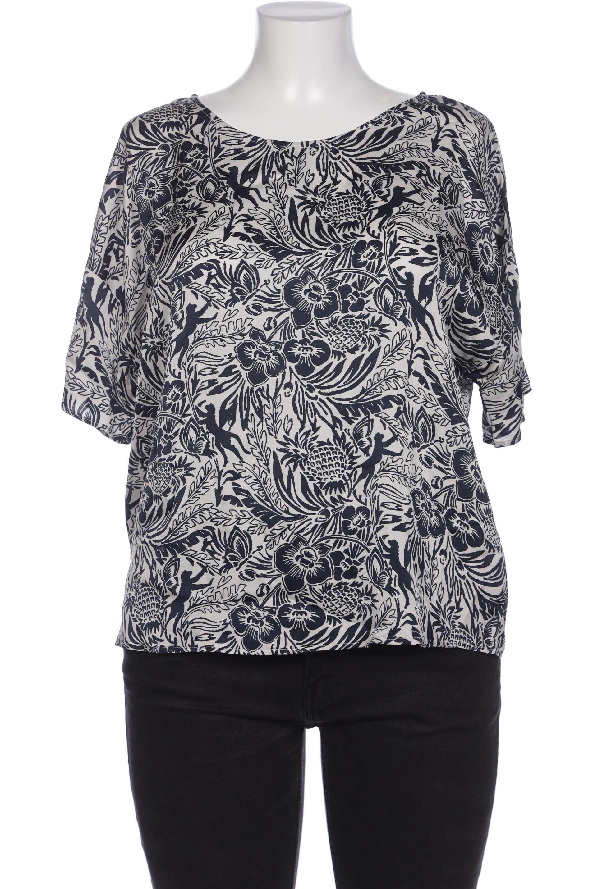 

Oui Damen Bluse, marineblau, Gr. 44