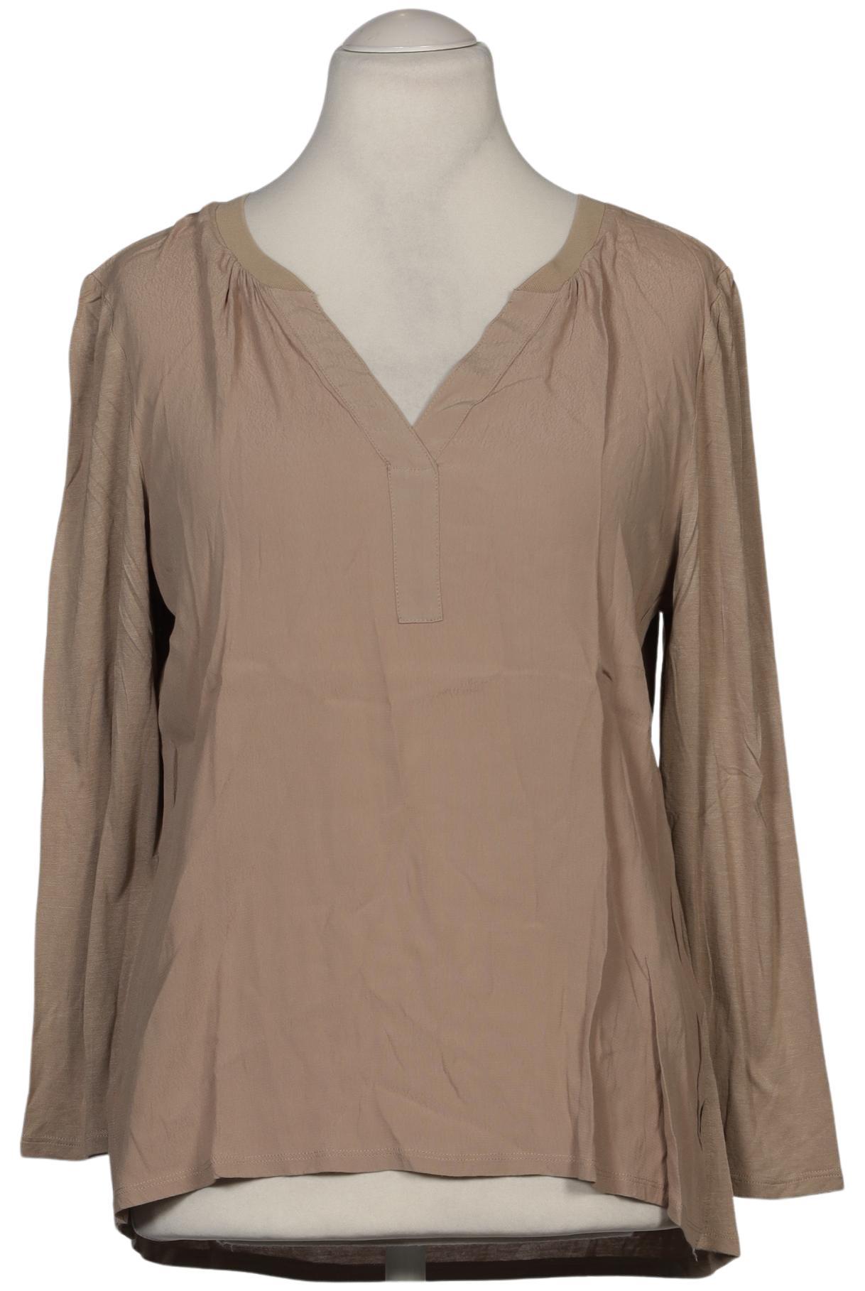 

Oui Damen Bluse, beige, Gr. 44