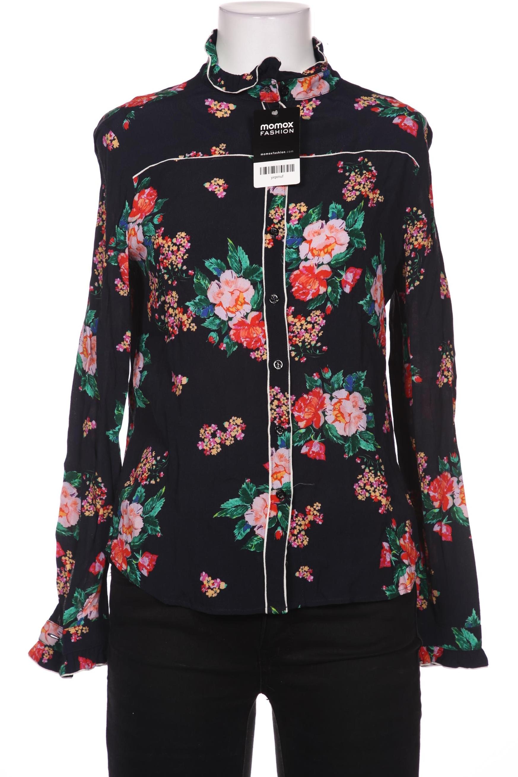 

Oui Damen Bluse, marineblau, Gr. 36