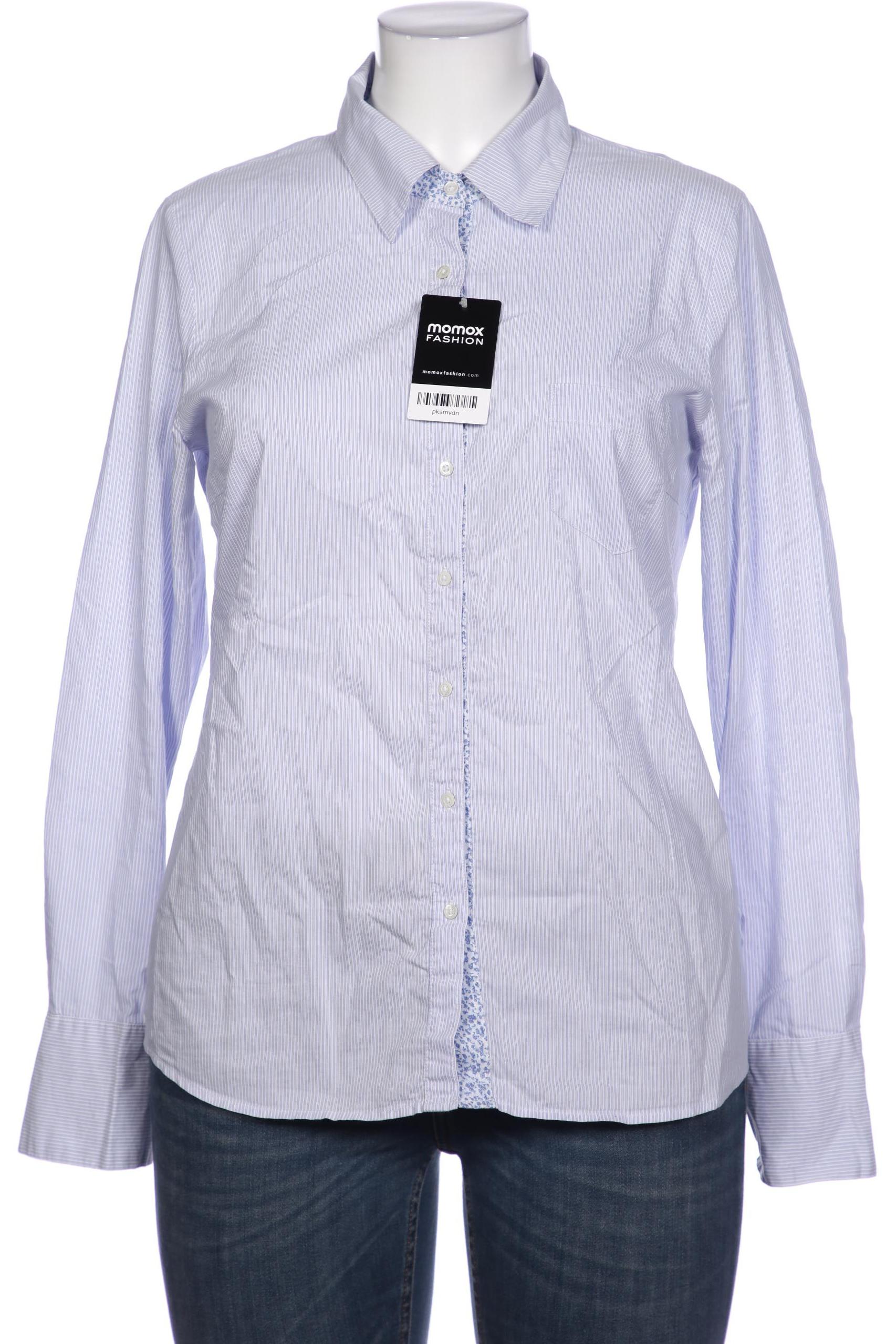 

Oui Damen Bluse, blau, Gr. 42