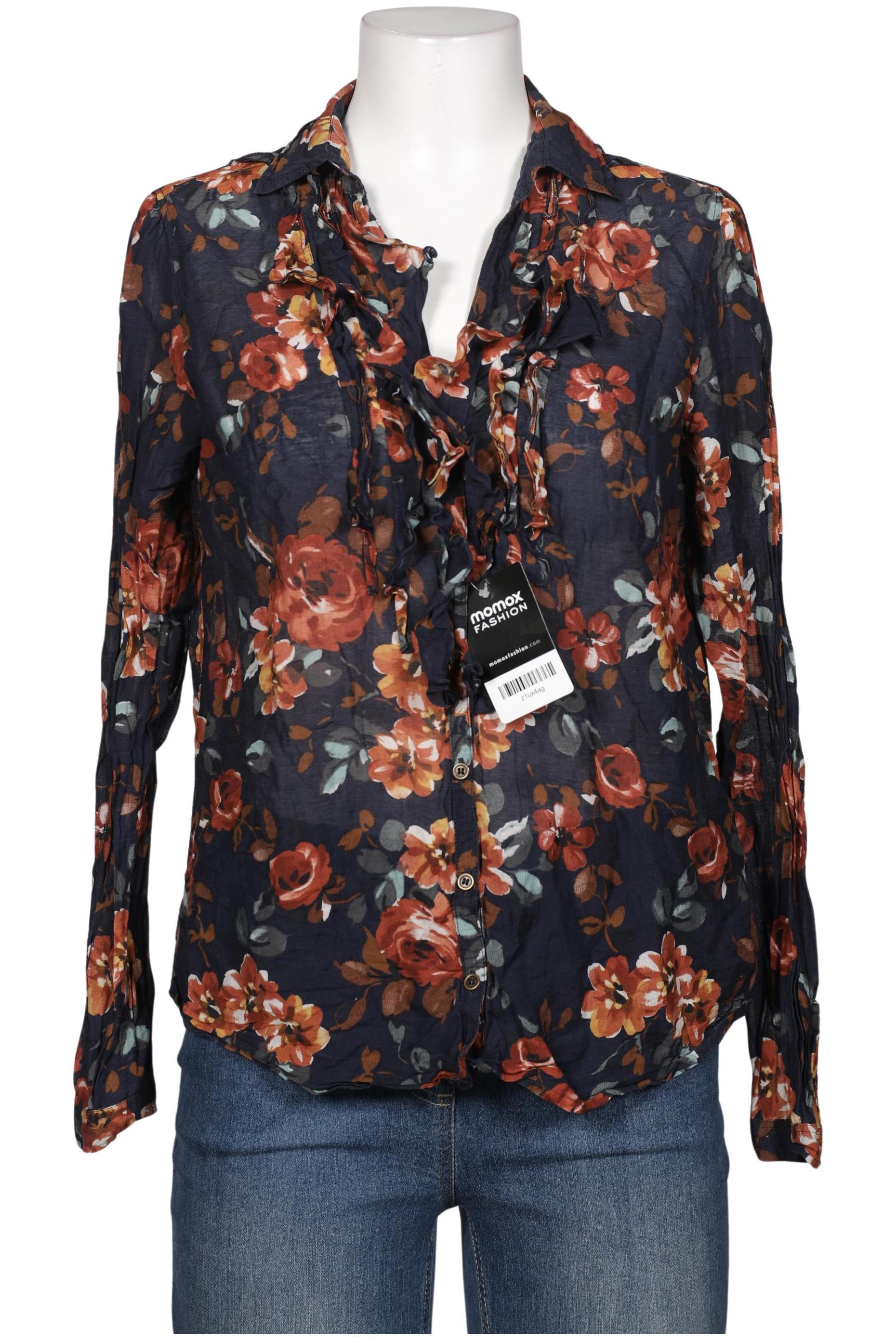 

Oui Damen Bluse, marineblau, Gr. 42