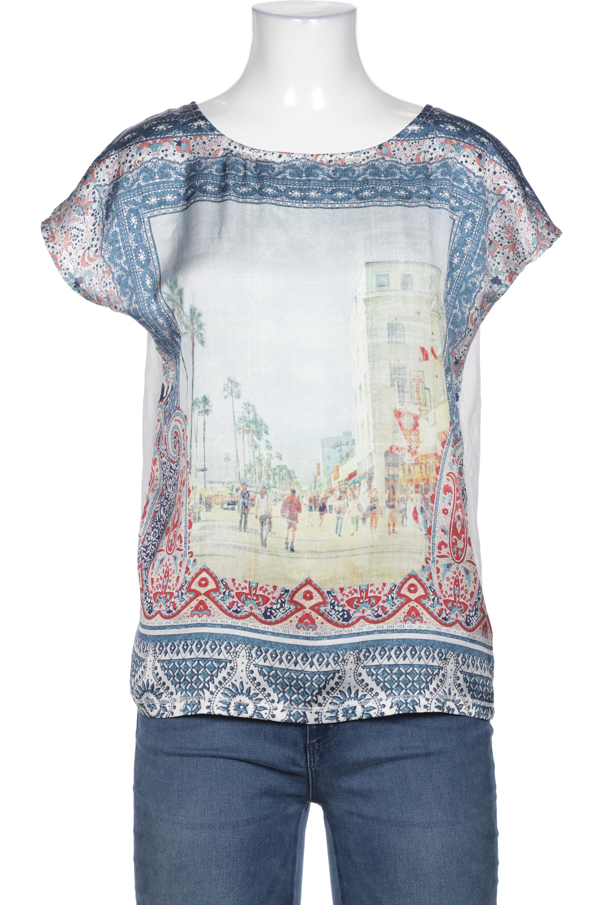 

Oui Damen Bluse, blau